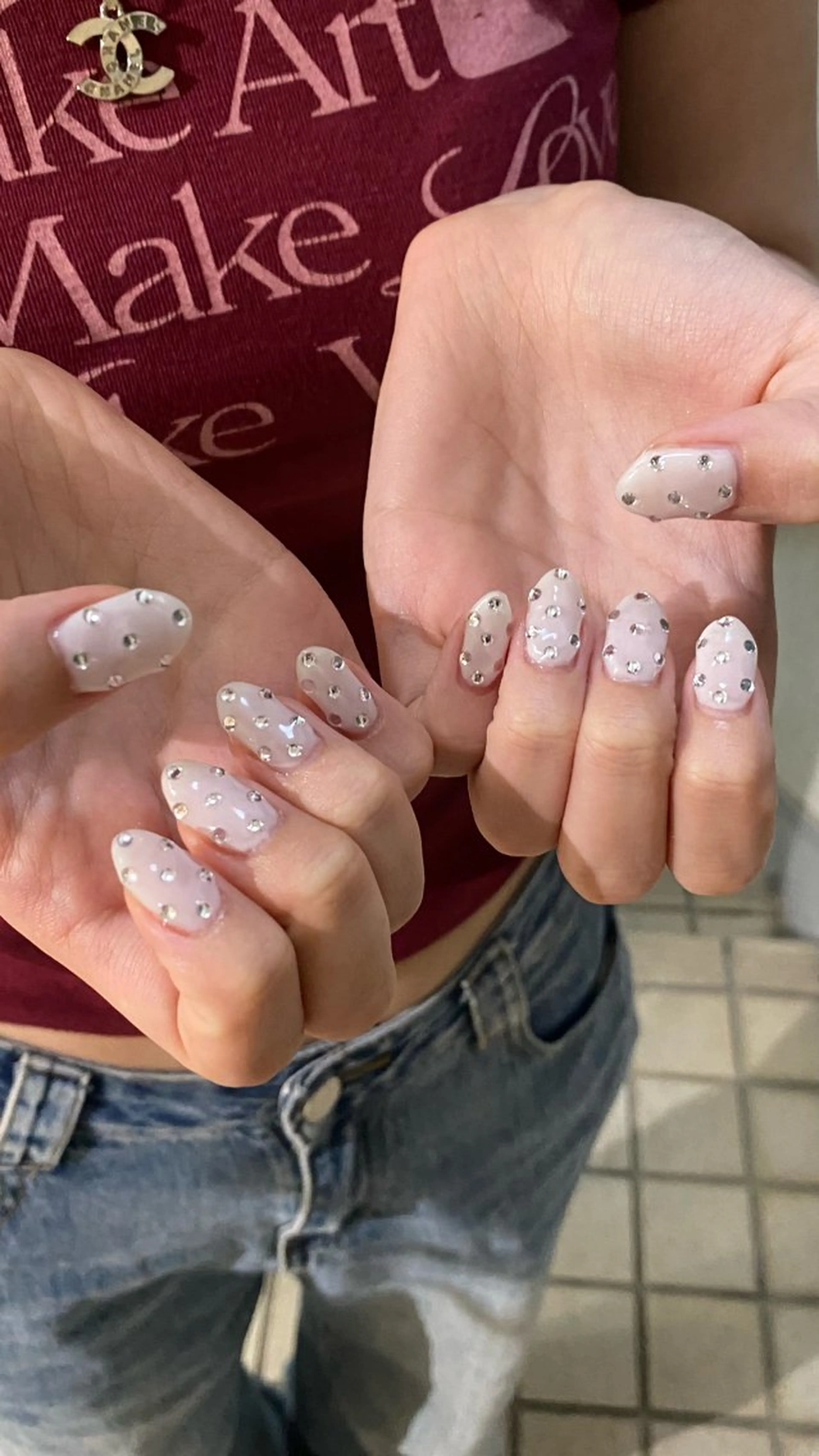 ネイル 【nail /暖色 カラー】ナナコ🎀のヘアスタイル