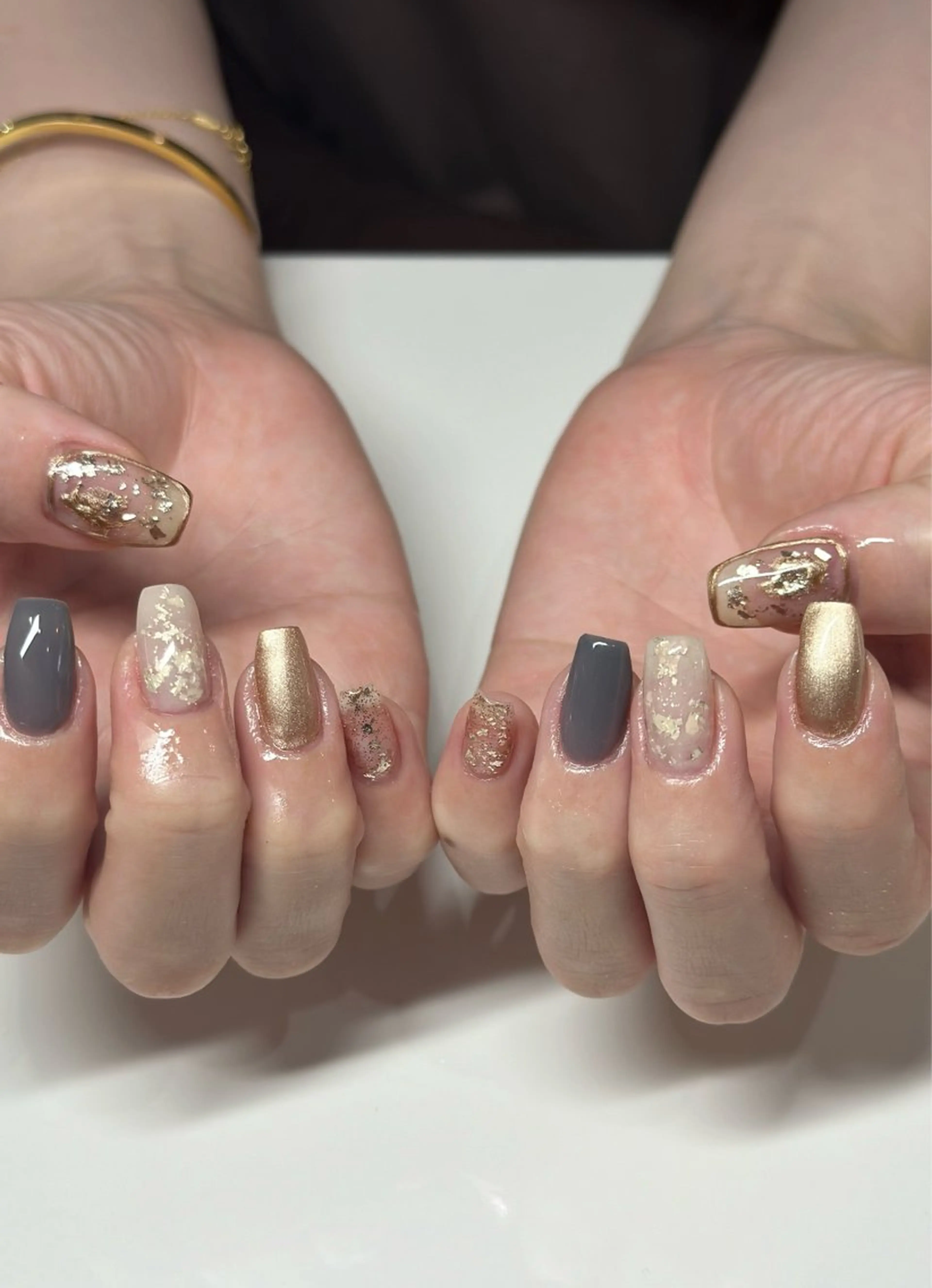 ネイル ニュアンスネイル オフィスネイル bibiwoo Ayakoのネイルデザイン