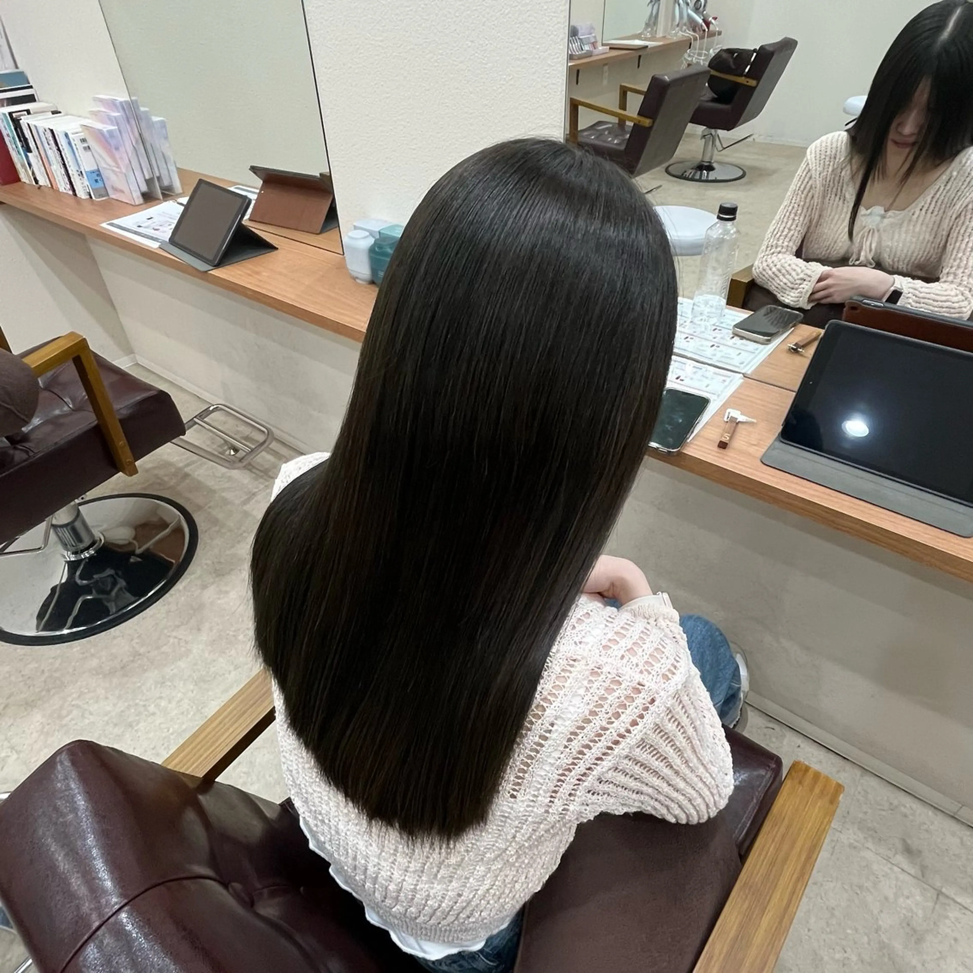 ロング カラー ヘアカラー 永井 夢彩のヘアスタイル