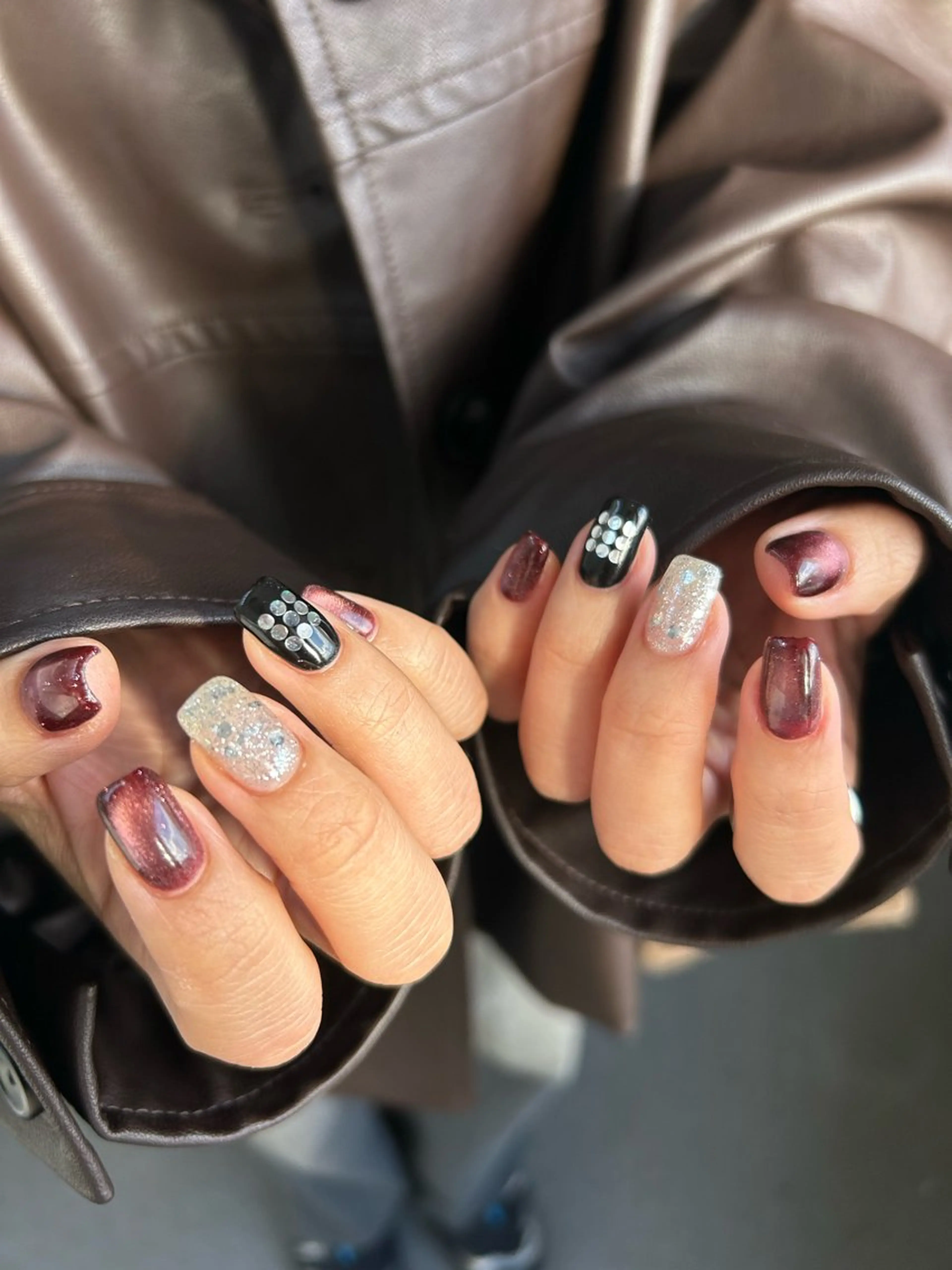 セミロング ハンドネイル Nbibi nail salonのネイルデザイン