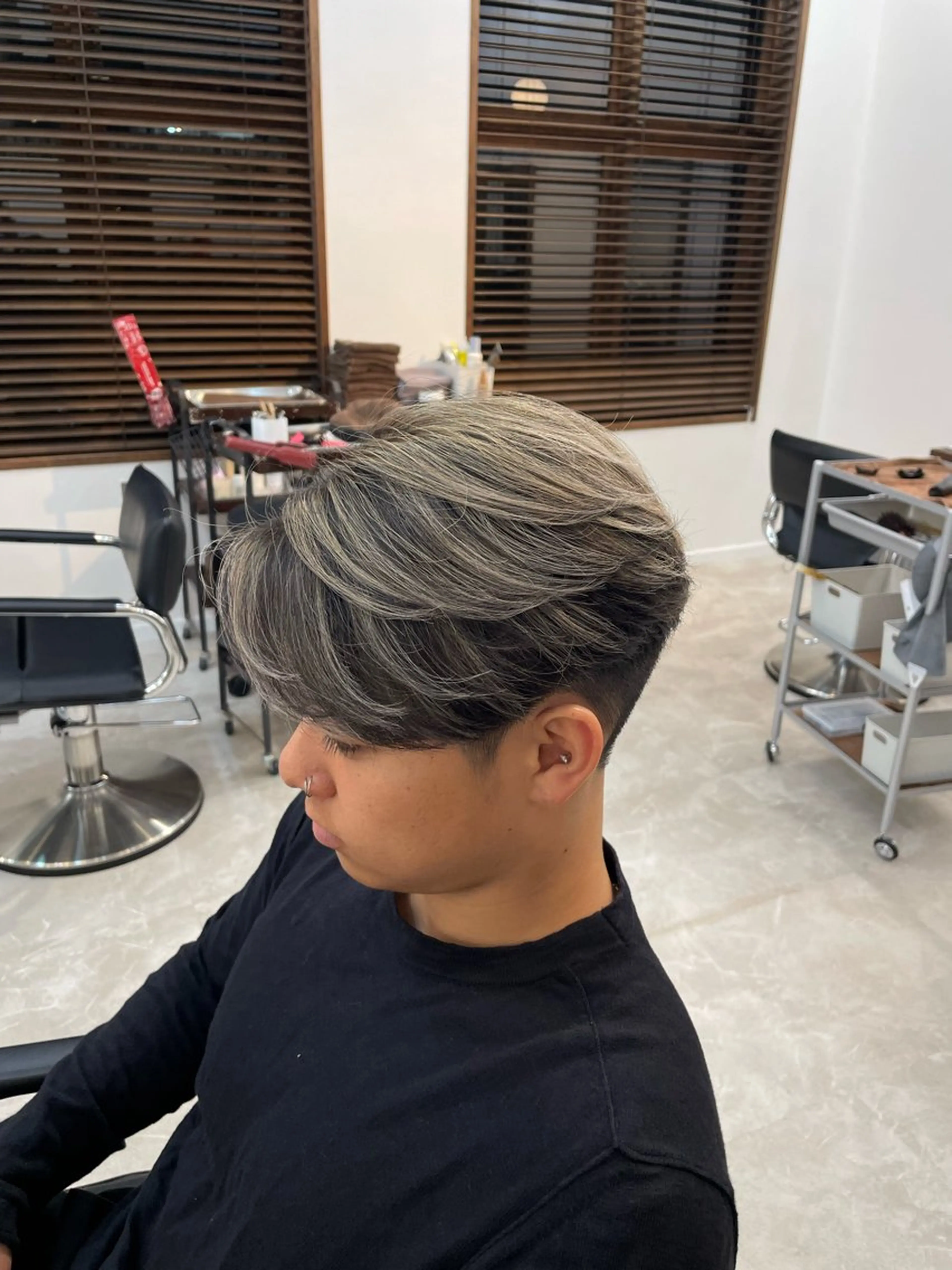 メンズ niuniu所属・萩原 見咲のヘアスタイル