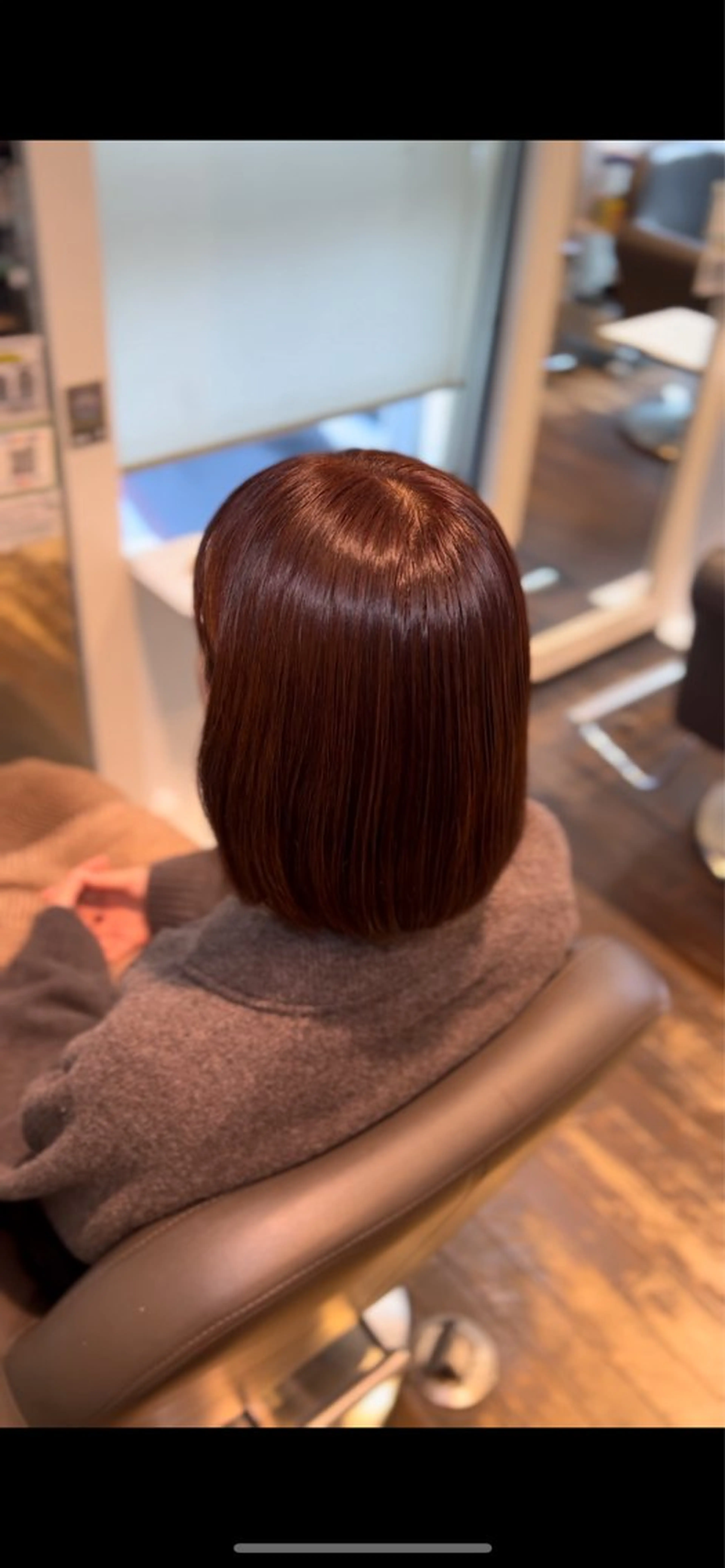 カラー ブラウンカラー オレンジ オレンジブラウン 梅田 ダブルカラー 大畑 蒼空のヘアスタイル