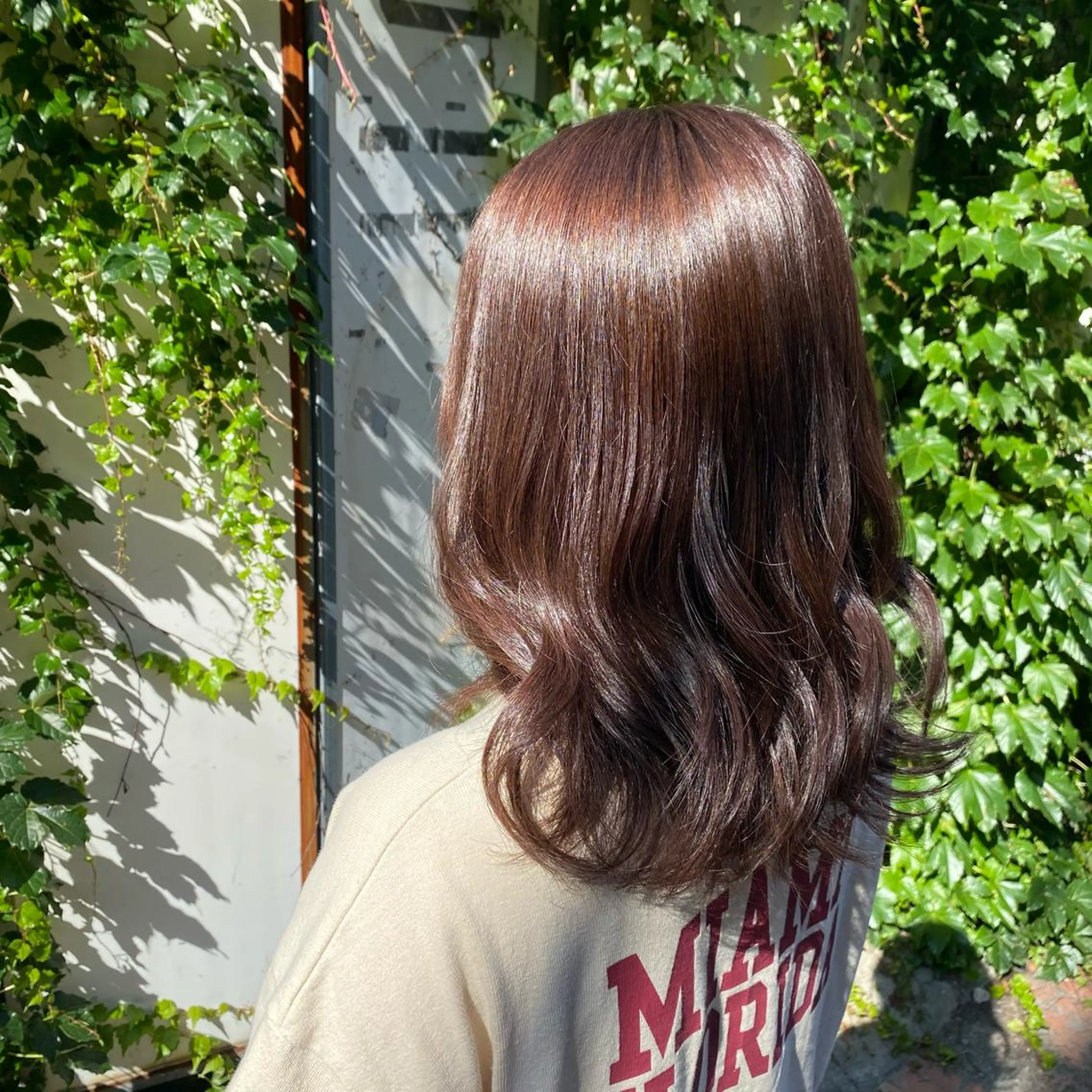 ミディアム カラー Legami 熊本(レガーミ)所属・清村 和音のヘアスタイル