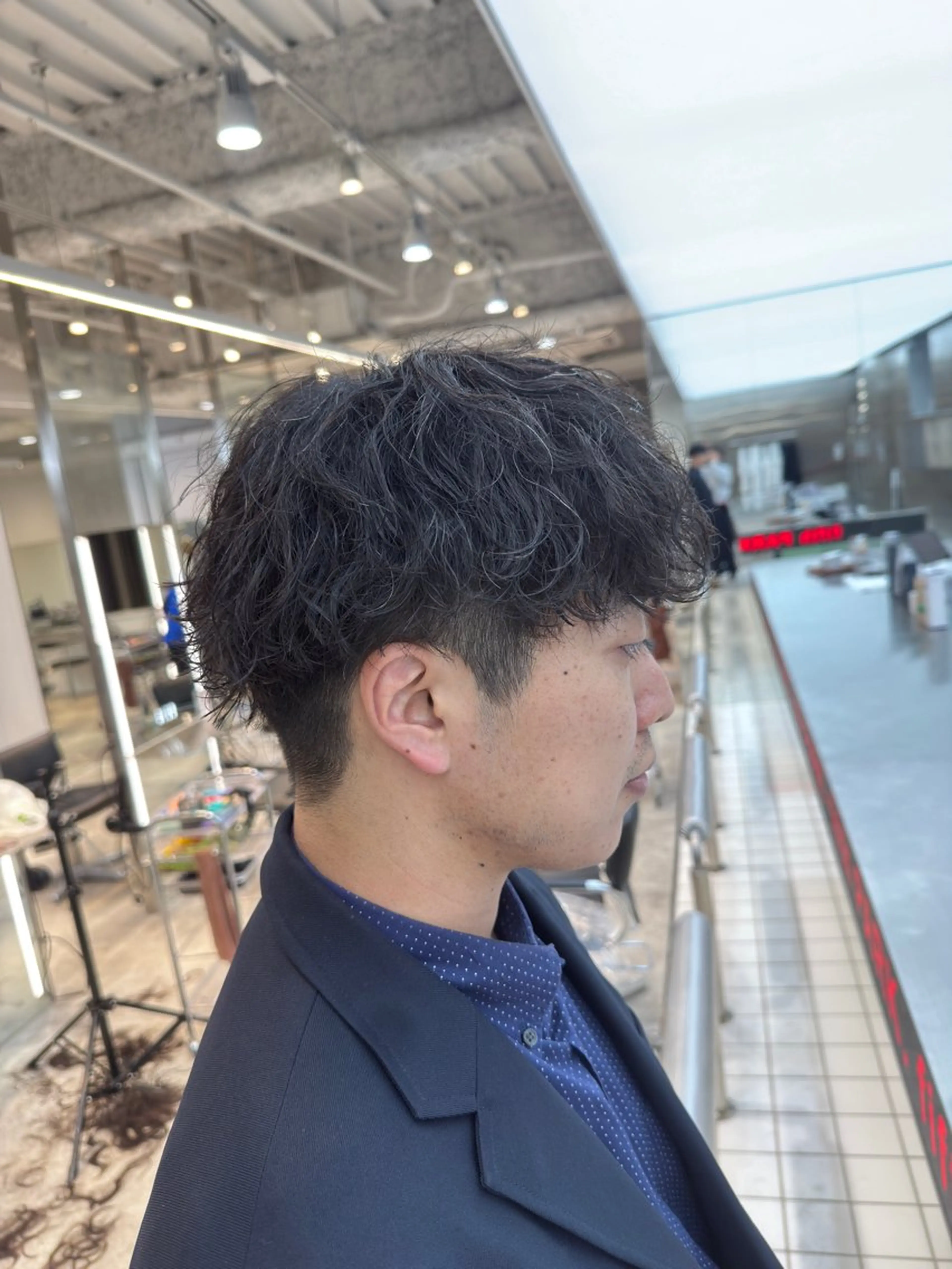 ショート パーマ カット パーマ fifth 児玉達哉 当日予約🙆のヘアスタイル