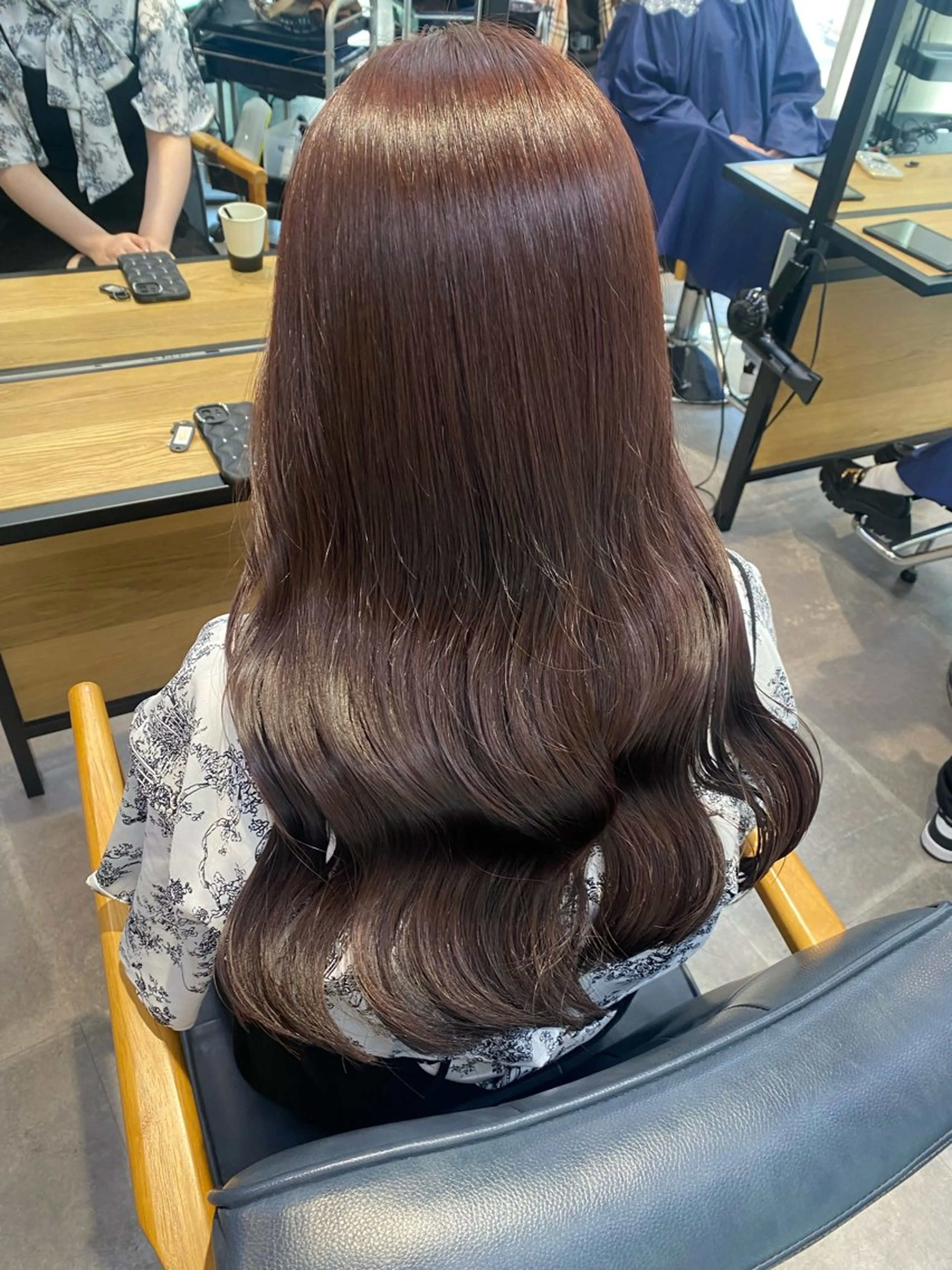 ロング カラー 韓国×髪質改善カラー 💎hinaのヘアスタイル