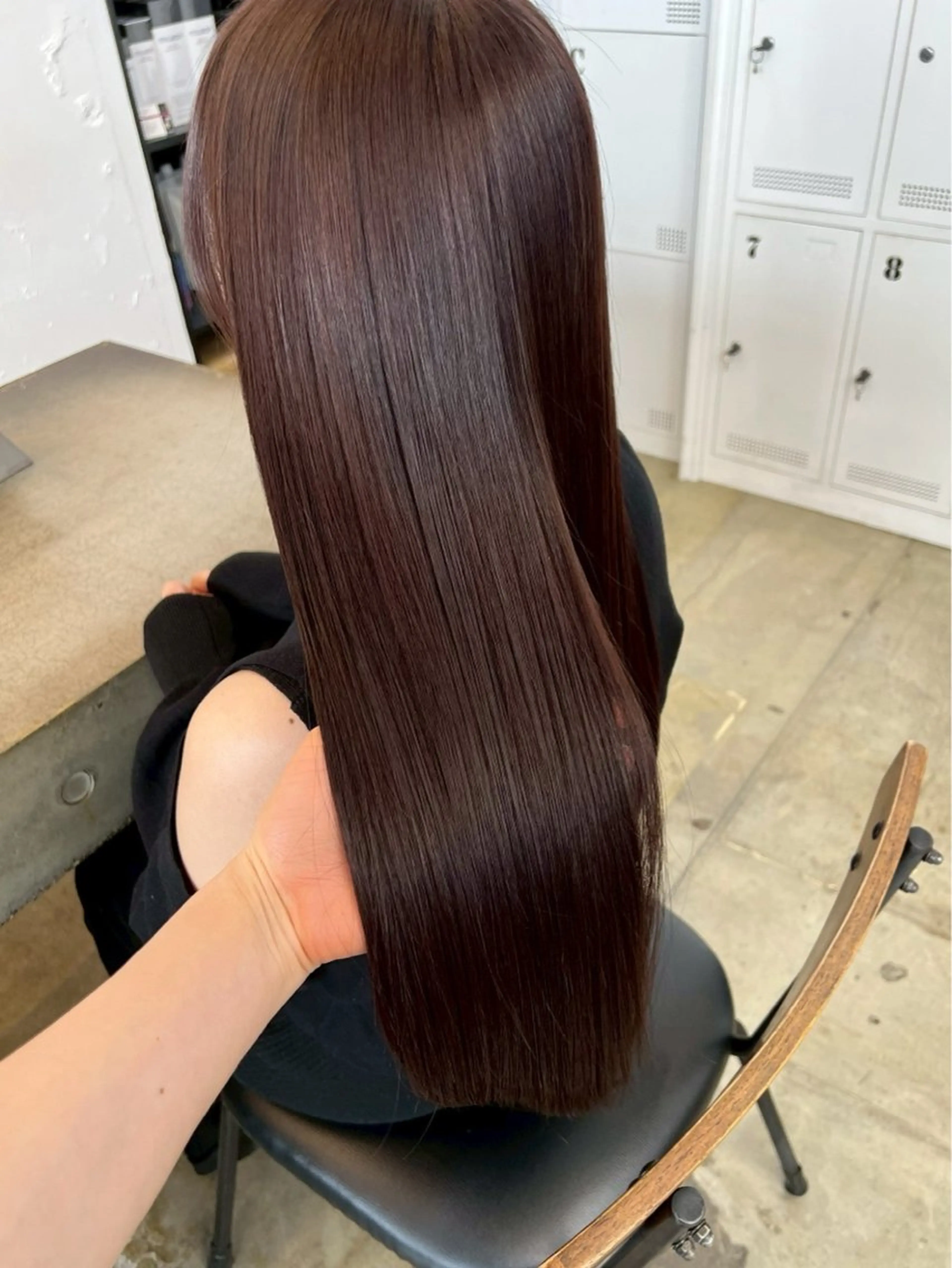ロング カラー カット ヘアカラー トリートメント 《メンズ支持NO.1 ×艶ブラウン》ソウタのヘアスタイル