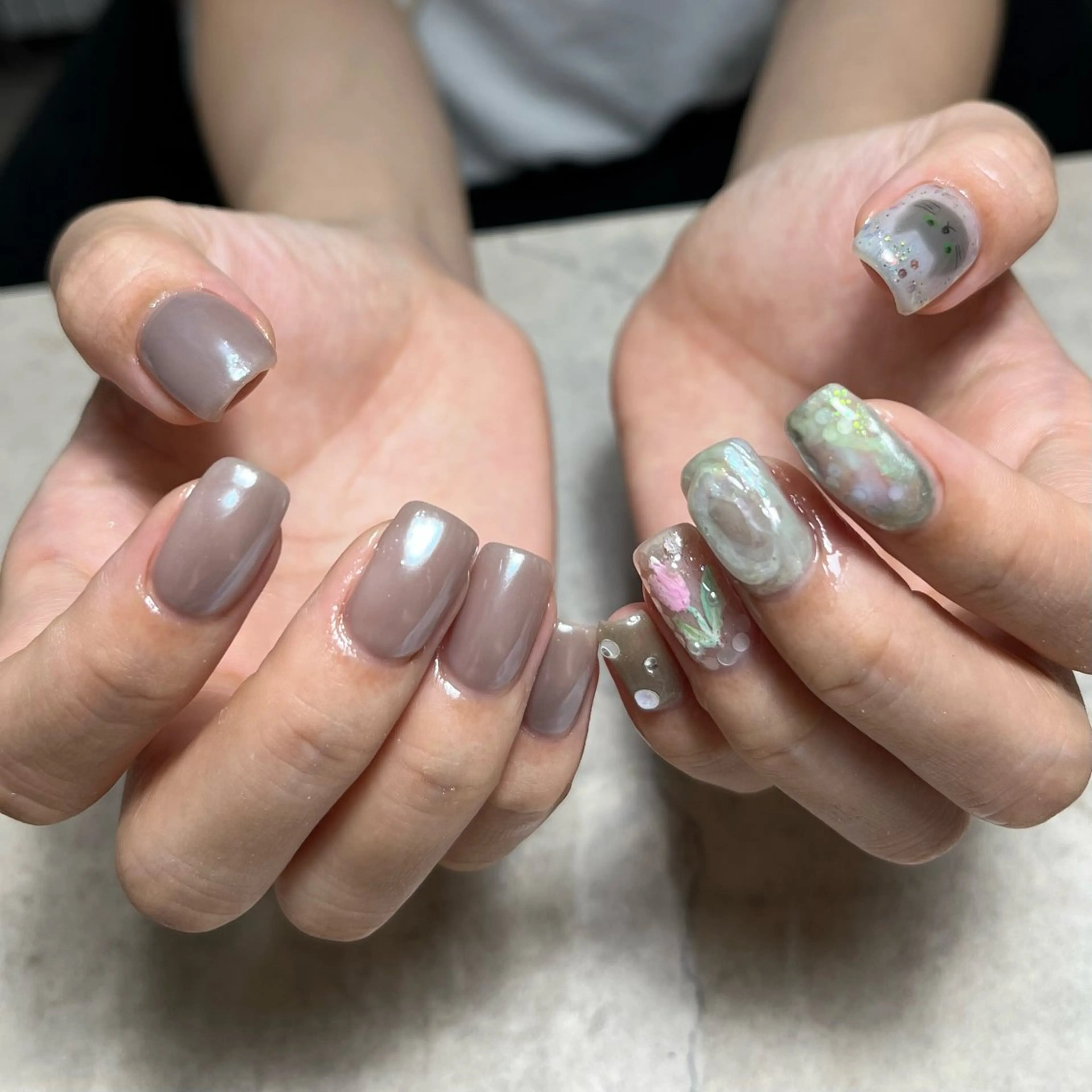 ネイル ハンドネイル nail salon O (en)所属・vegh. nail/阿波座のネイルデザイン