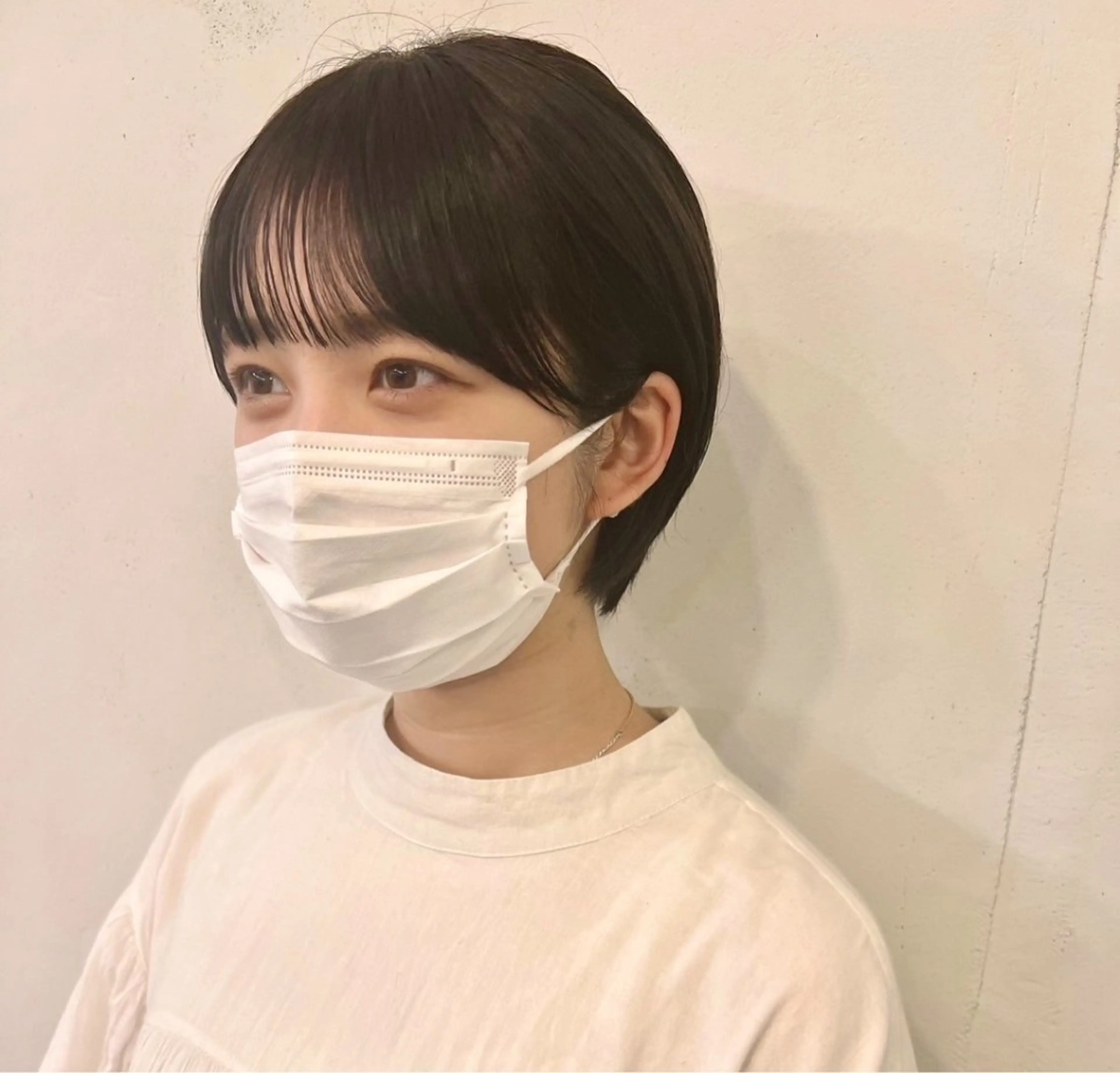 ショート 丸みショート ショートヘア hana✂︎メンズ ニュアンスパーマのヘアスタイル