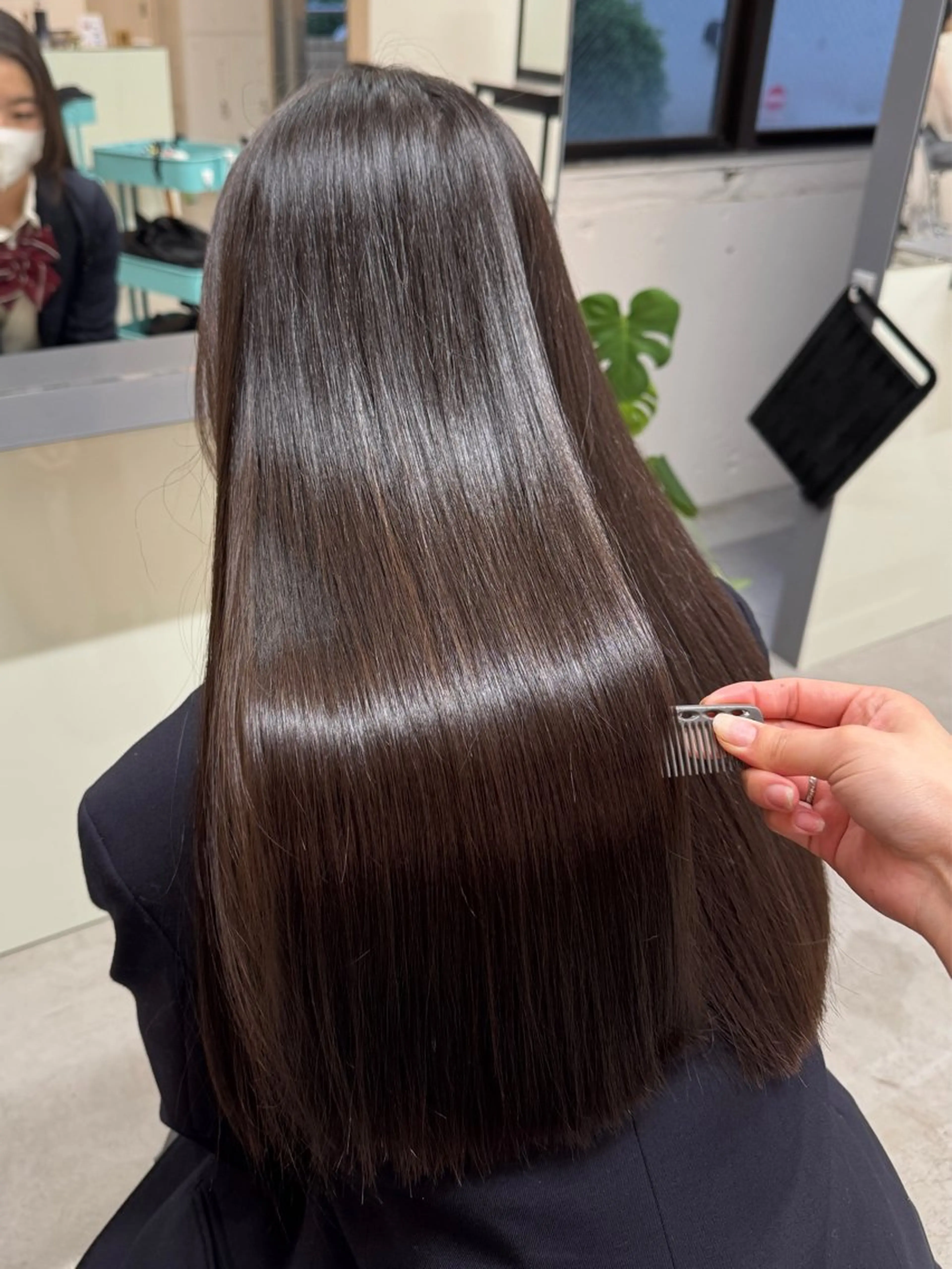 💡【サラ艶✨】メンテナンスcut × 縮毛矯正の写真