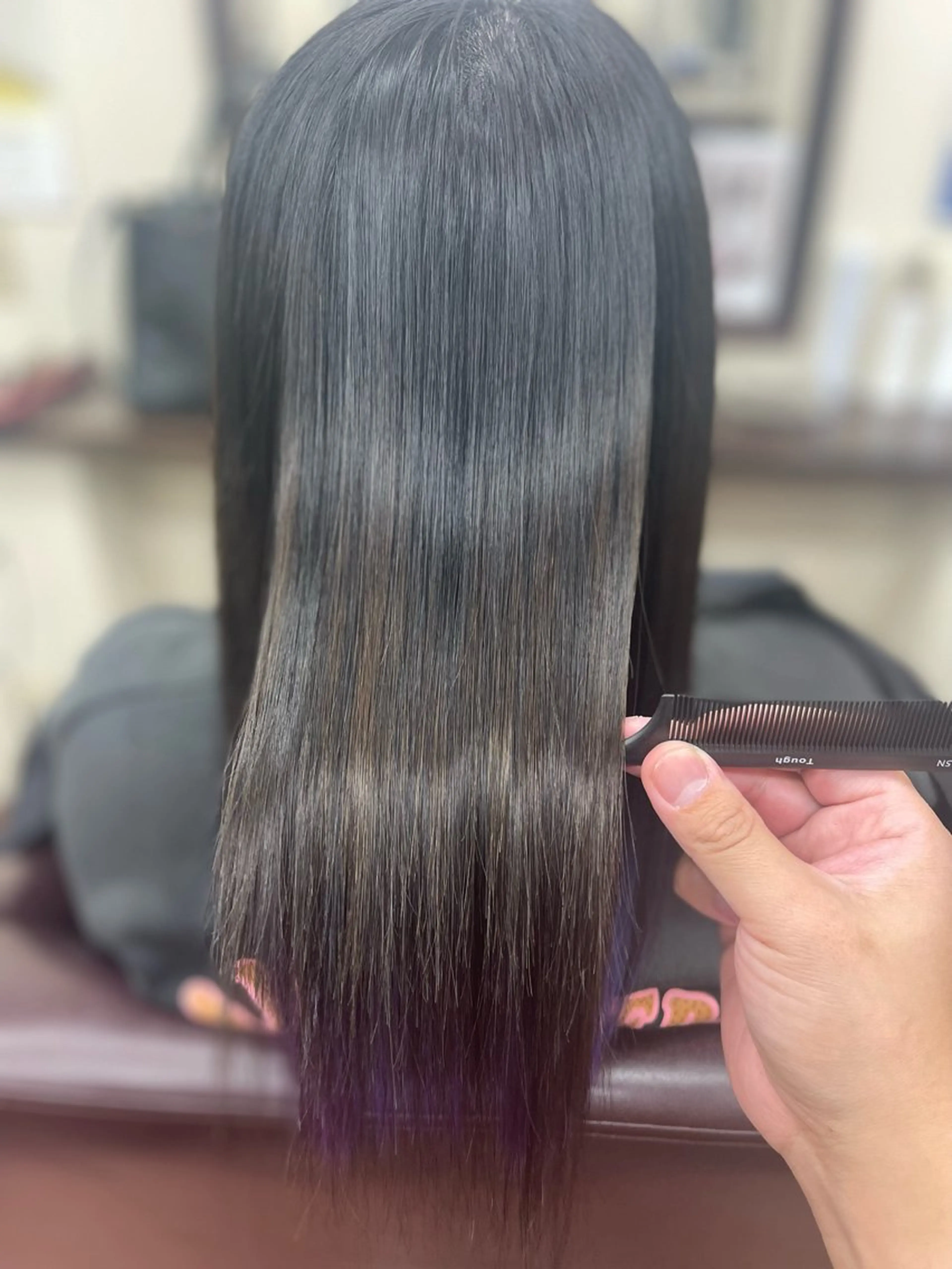ミディアム トリートメント カット トリートメント 田中 就のヘアスタイル