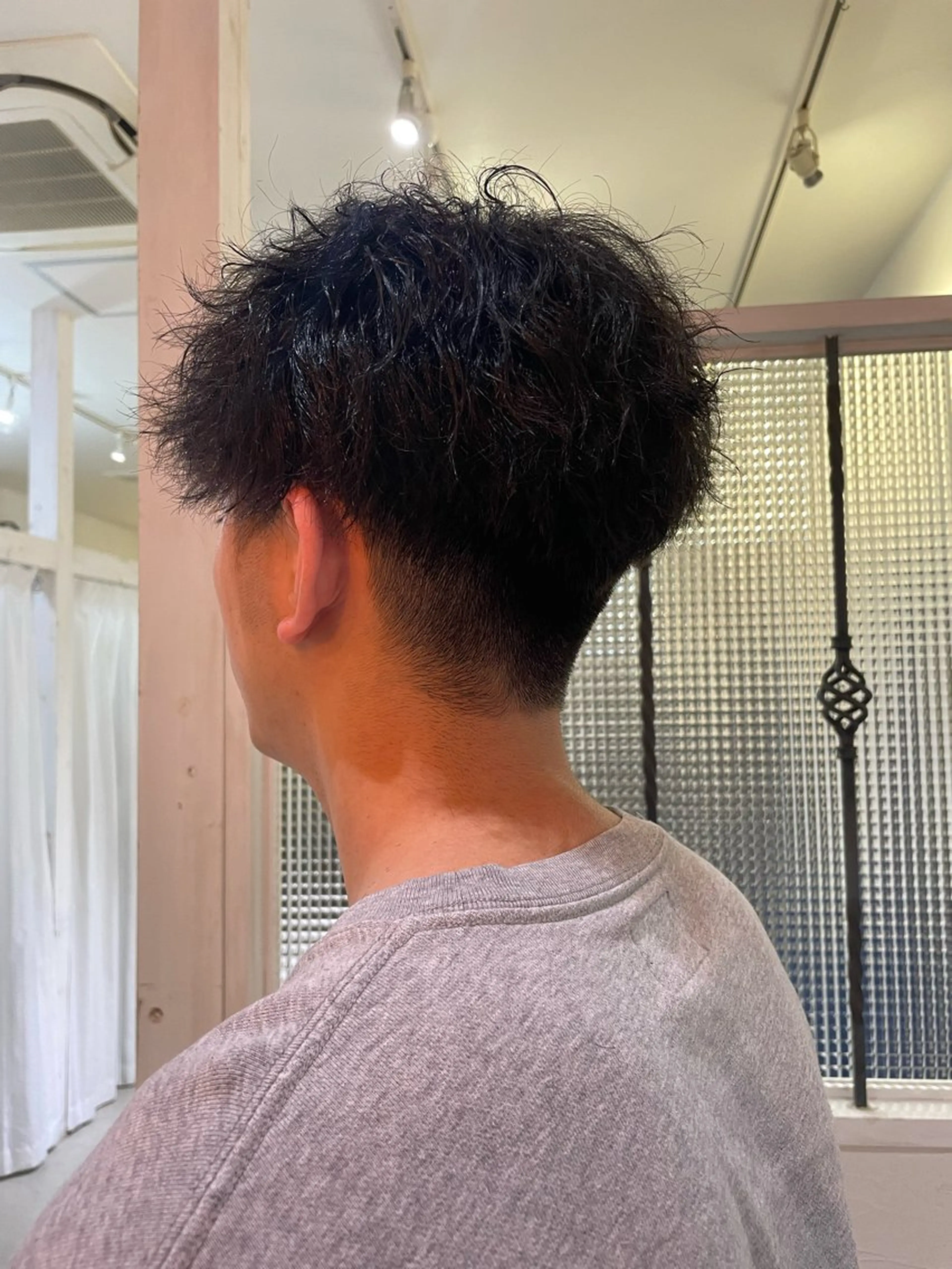 パーマ メンズ メンズパーマ Men's hair salon First 中百舌鳥店所属・First なかもず 店 YUKIのヘアスタイル
