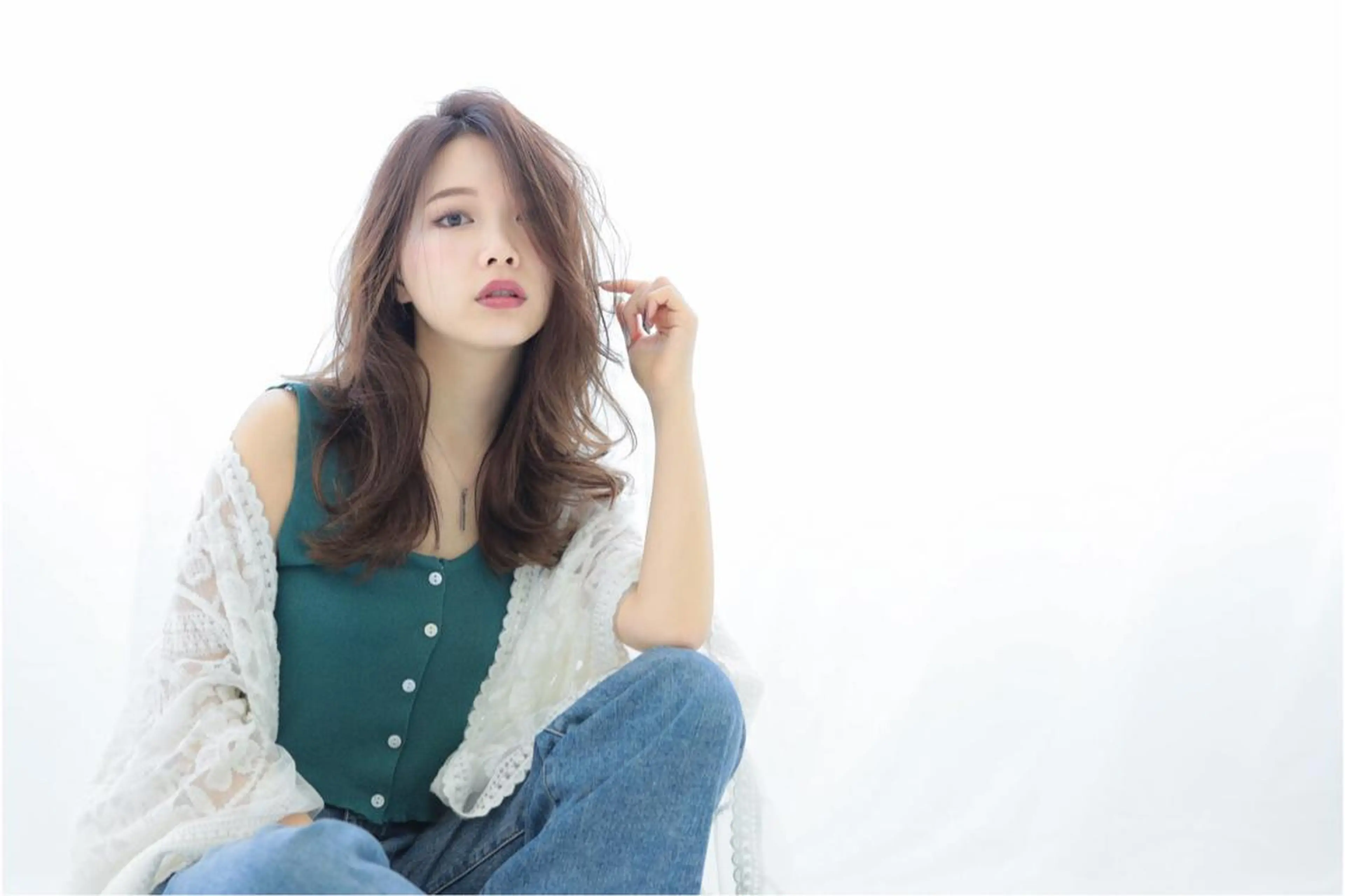 ロング カラー 櫛部洸貴/ 髪質改善カラーのヘアスタイル