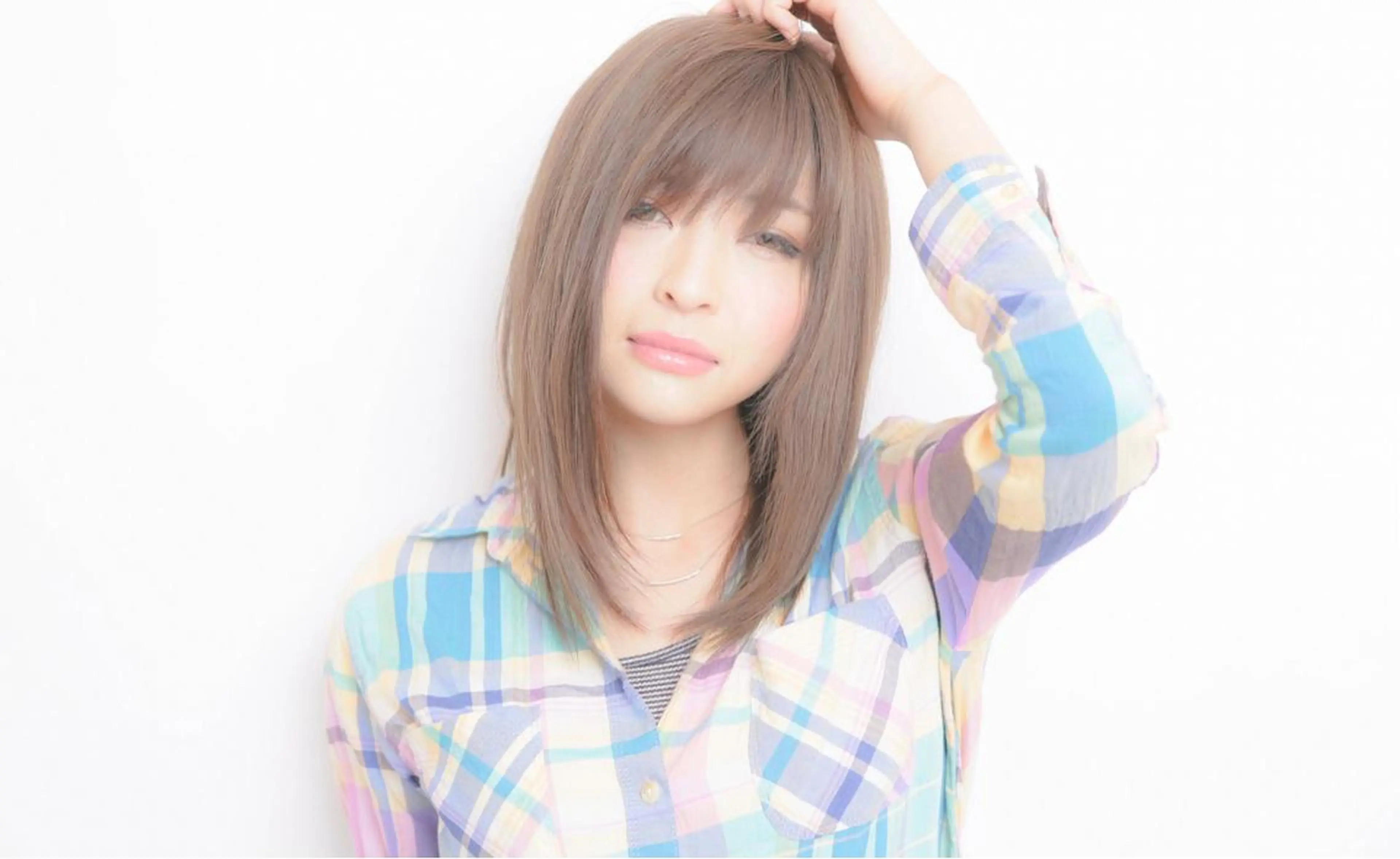 ロング カラー モテ髪透明感❤️ デイズヘアカラーのヘアスタイル