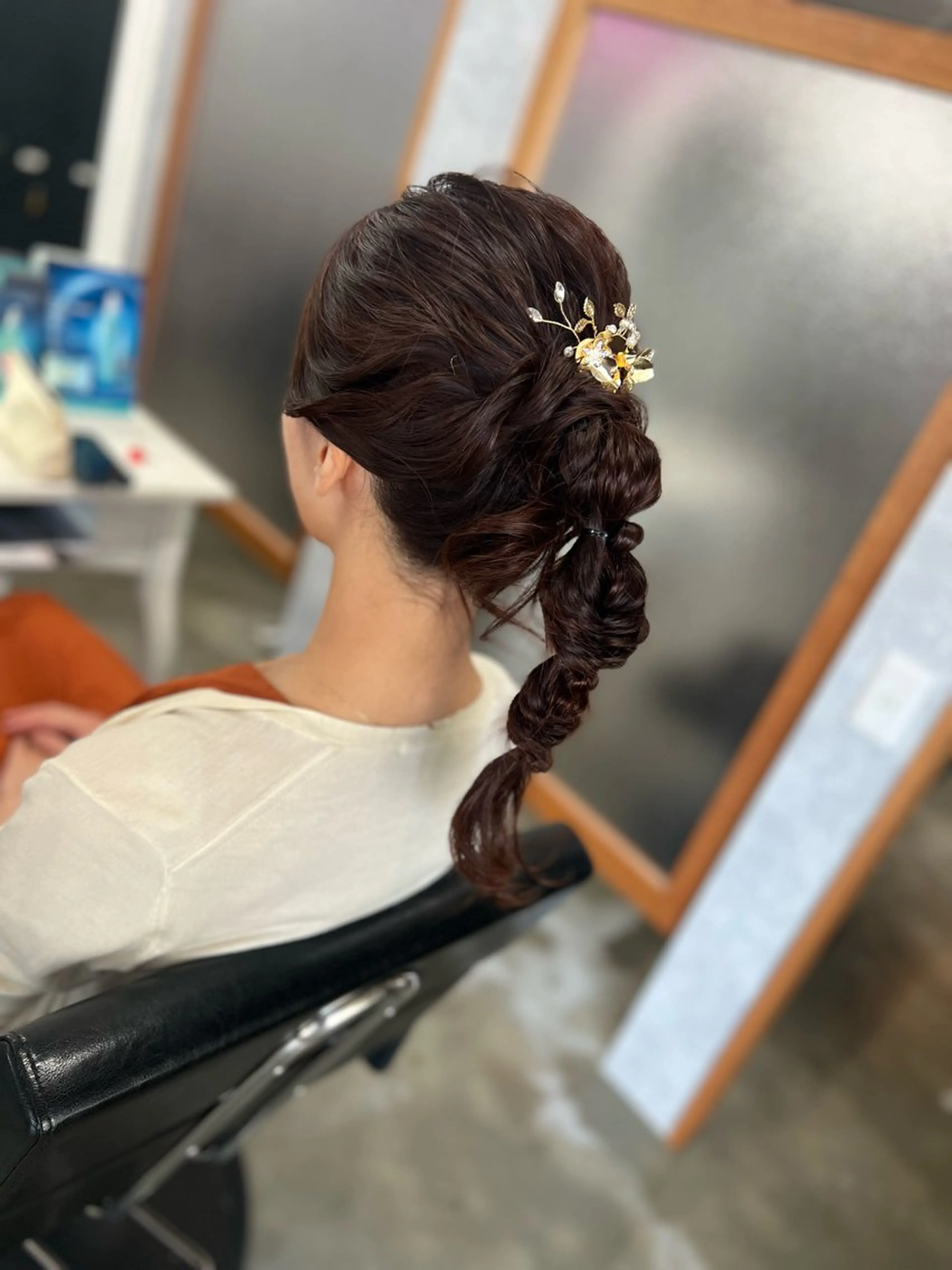 セミロング ヘアセット Style Tのヘアスタイル