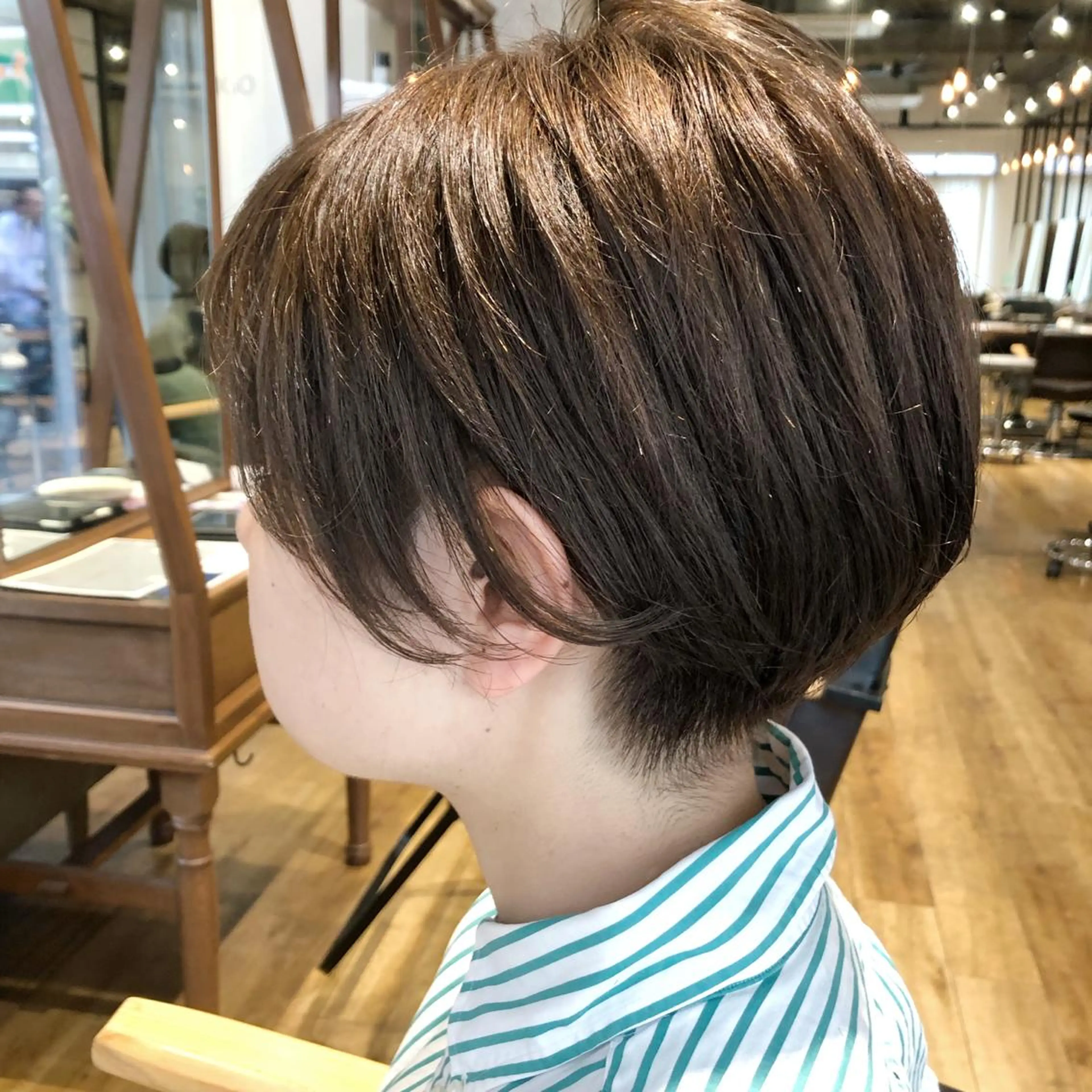 ショート カラー ハンサムショート フォギーグレージュ グレージュ ショートヘア ◇おの あすか◇のヘアスタイル