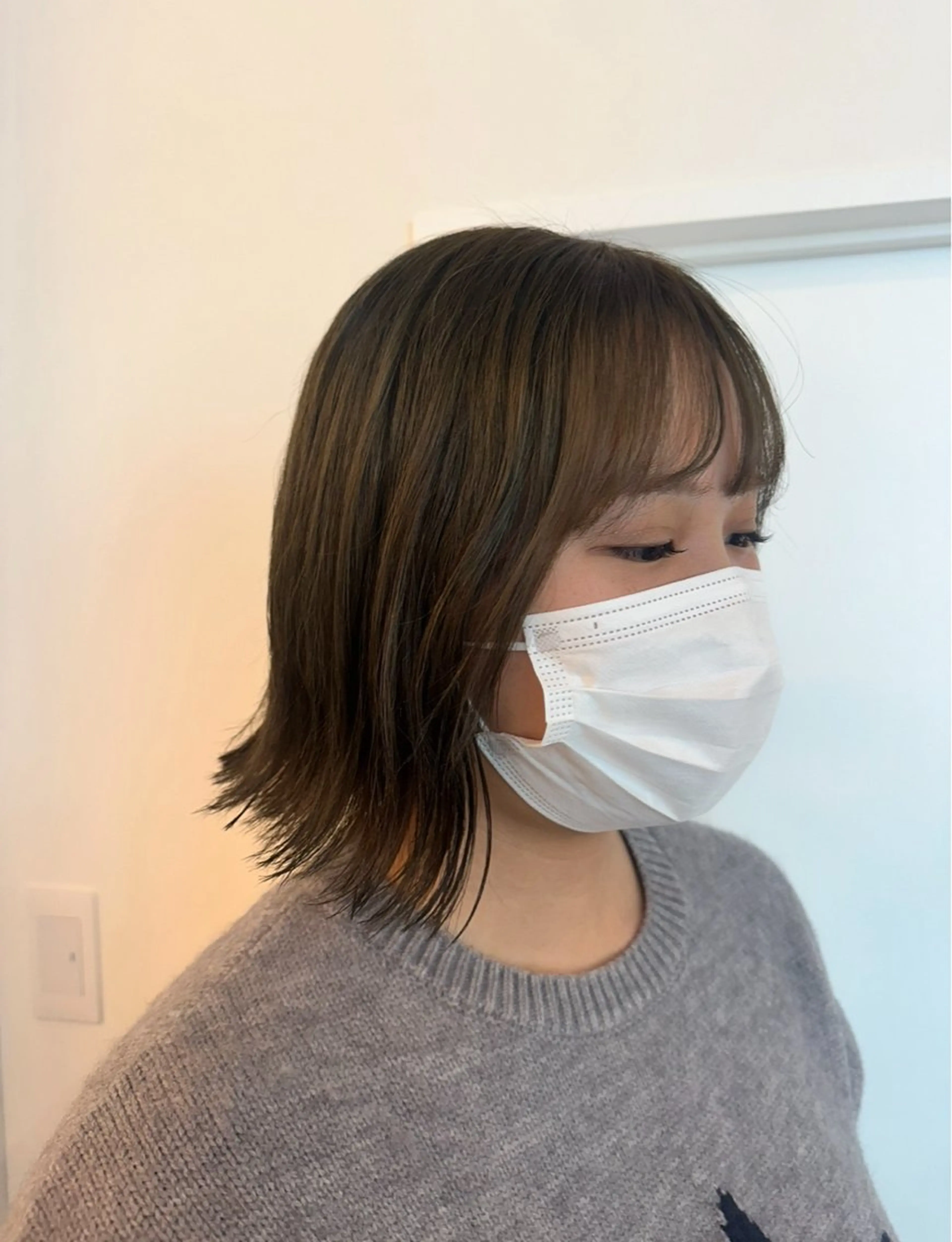 ミディアム ヘッドスパ オノ アイラのヘアスタイル