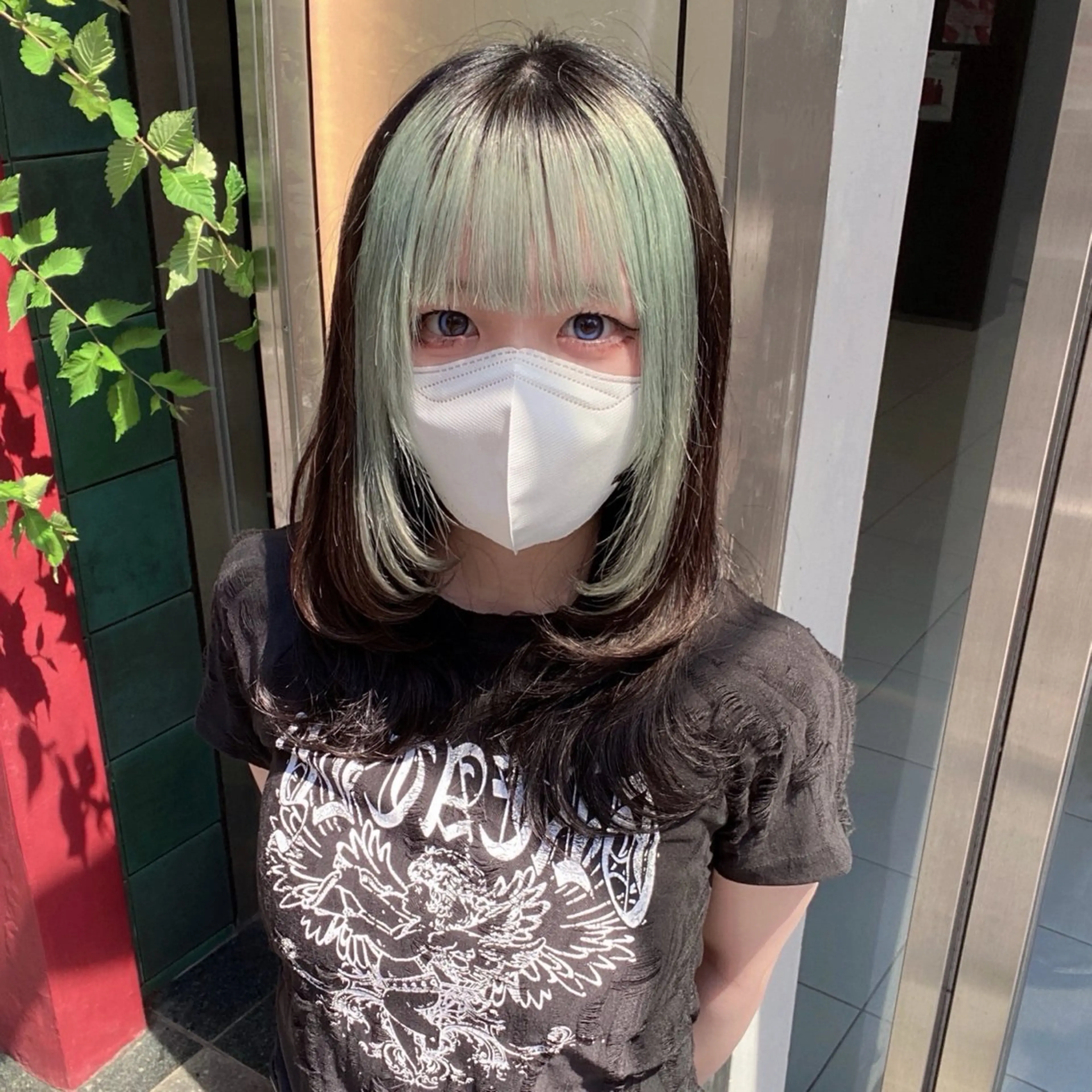 セミロング ヘアアレンジ カラー・縮毛 モデル 募集💜SHIN💜のヘアスタイル