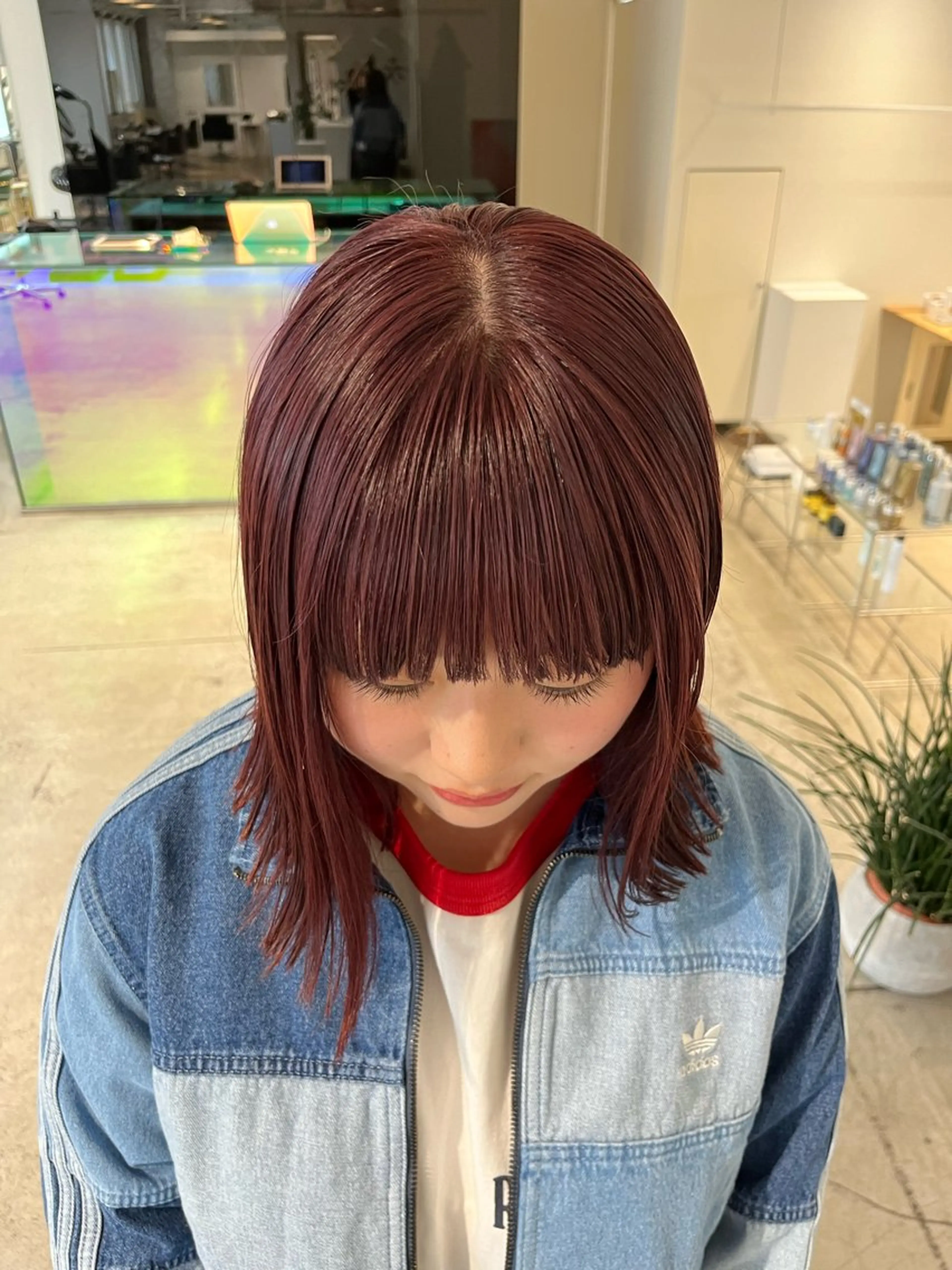ミディアム カラー ANY／ Nanaのヘアスタイル
