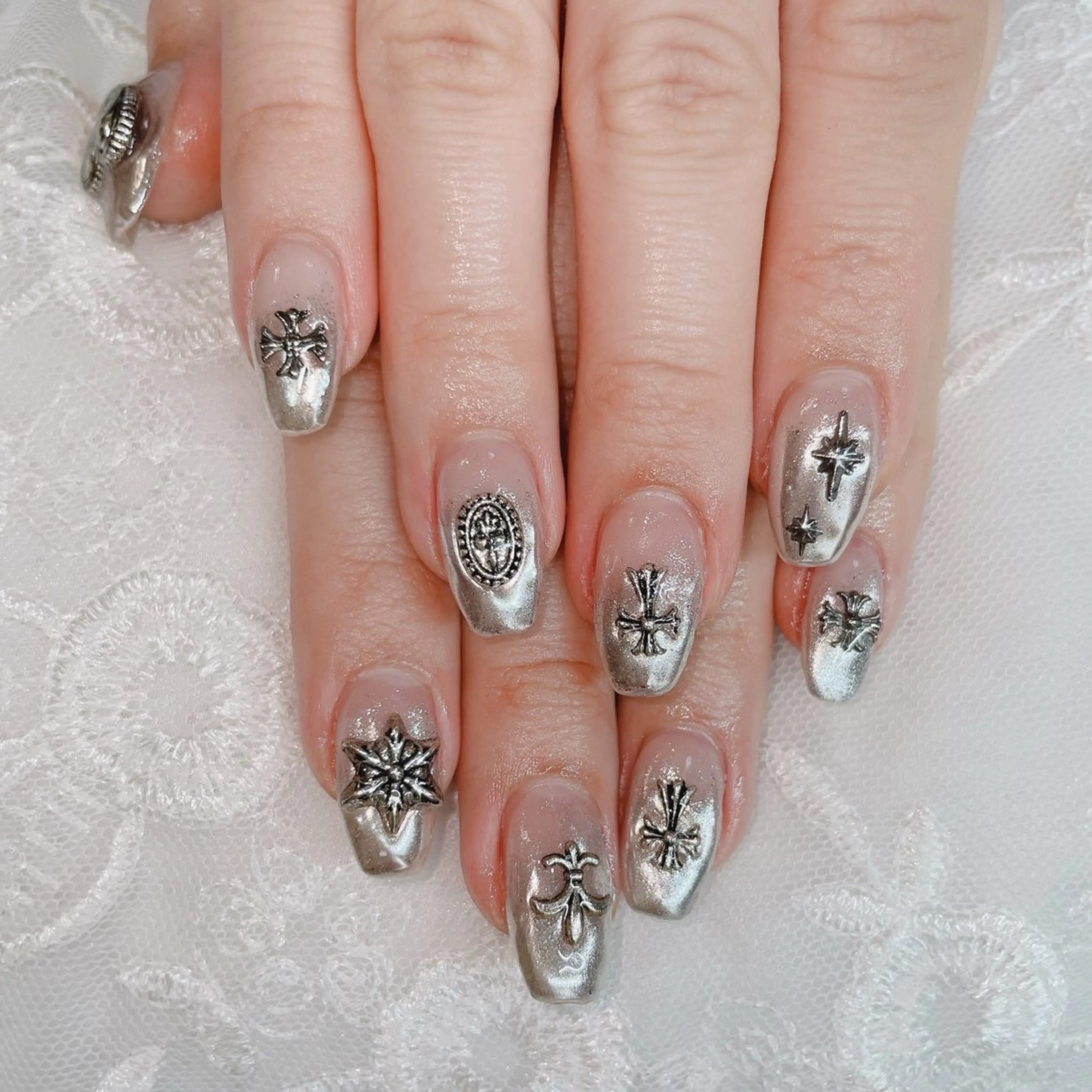 ネイル ハンドネイル ハンドケア 💜MIYA nail川崎店のネイルデザイン