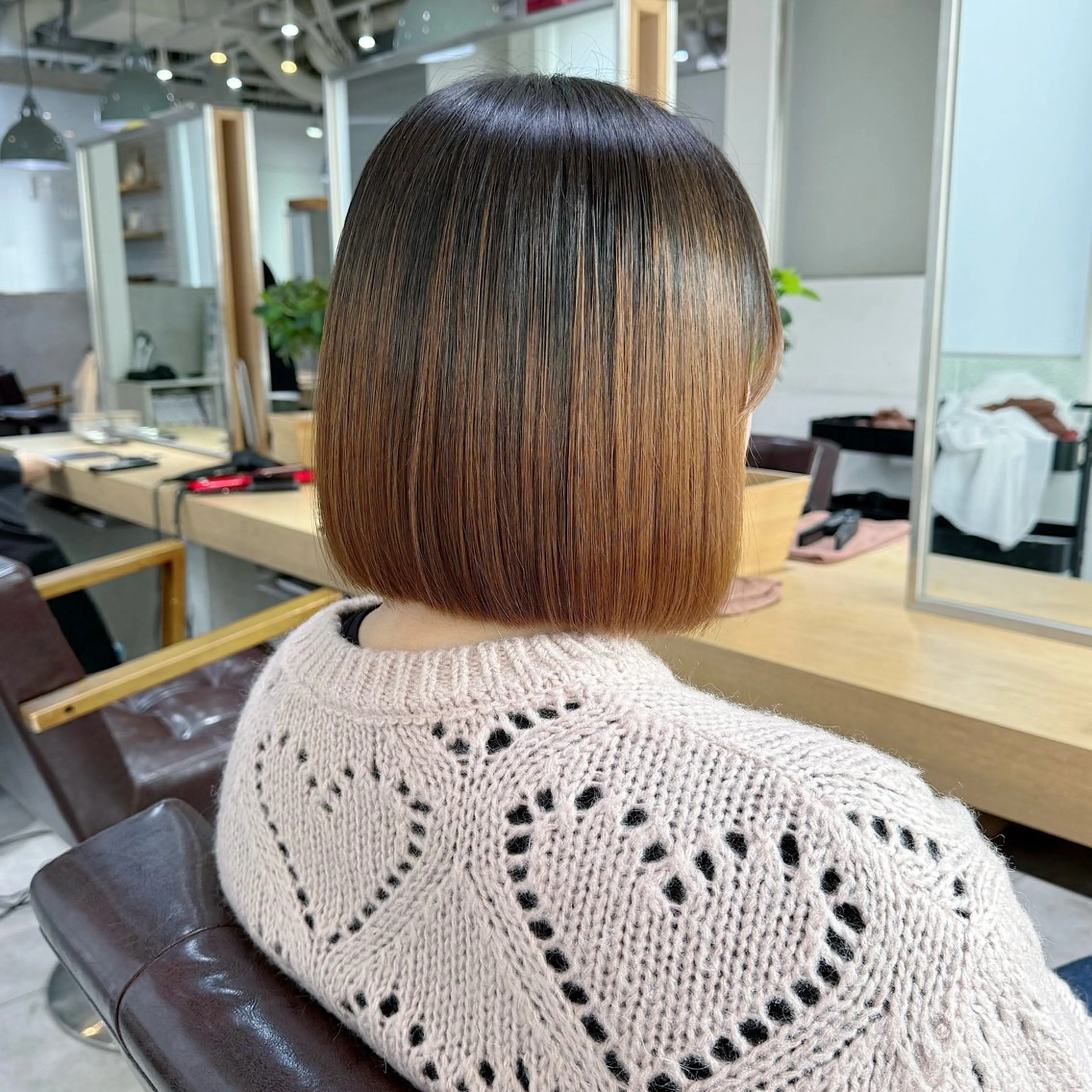 ショート カット Alea by little 横浜所属・♡🌚垢抜け艶カラー Shiori🌝♡のヘアスタイル
