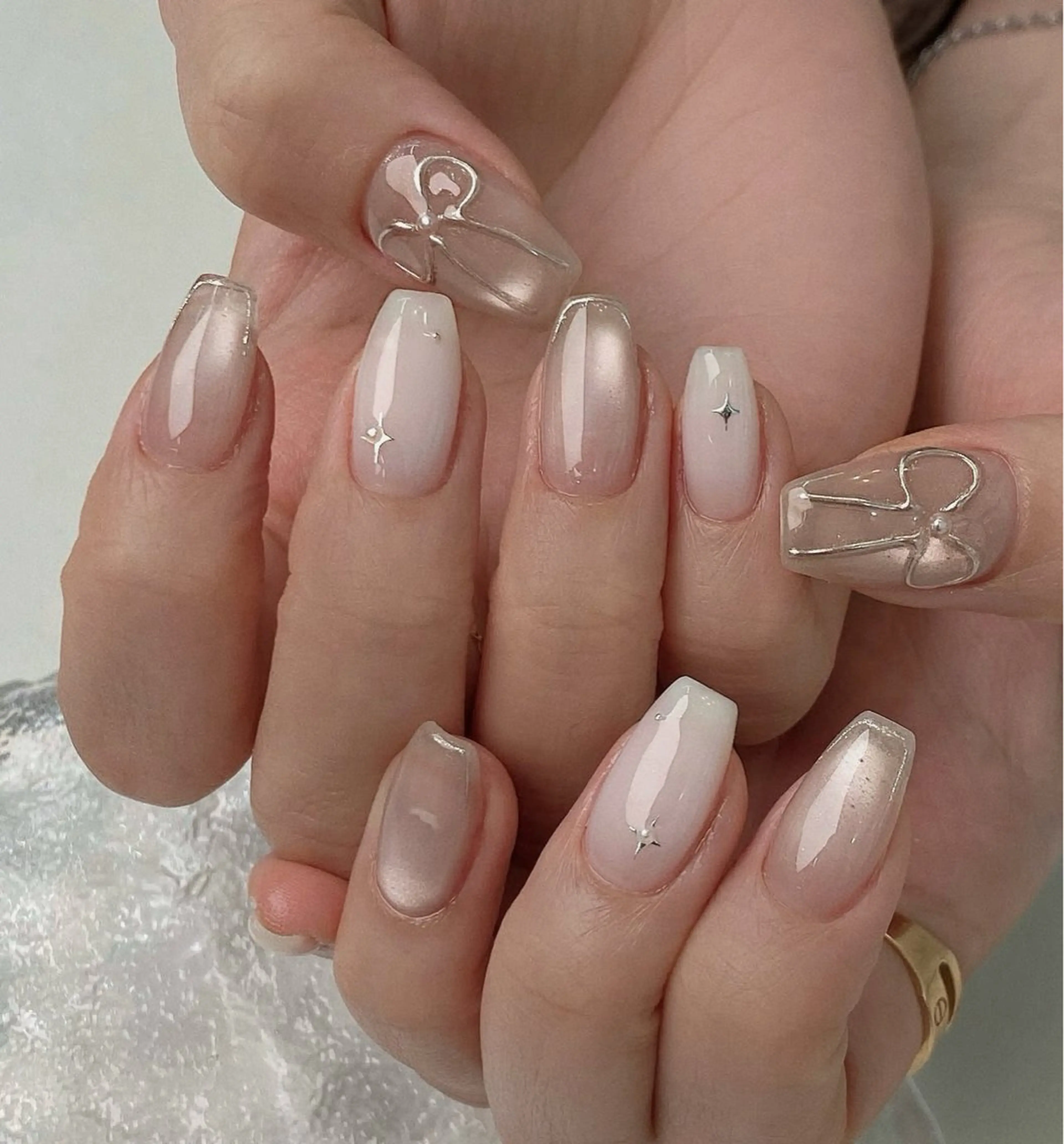 ネイル ハンドネイル Le Clavier  Nail Salon所属・佐藤 ゆきのネイルデザイン