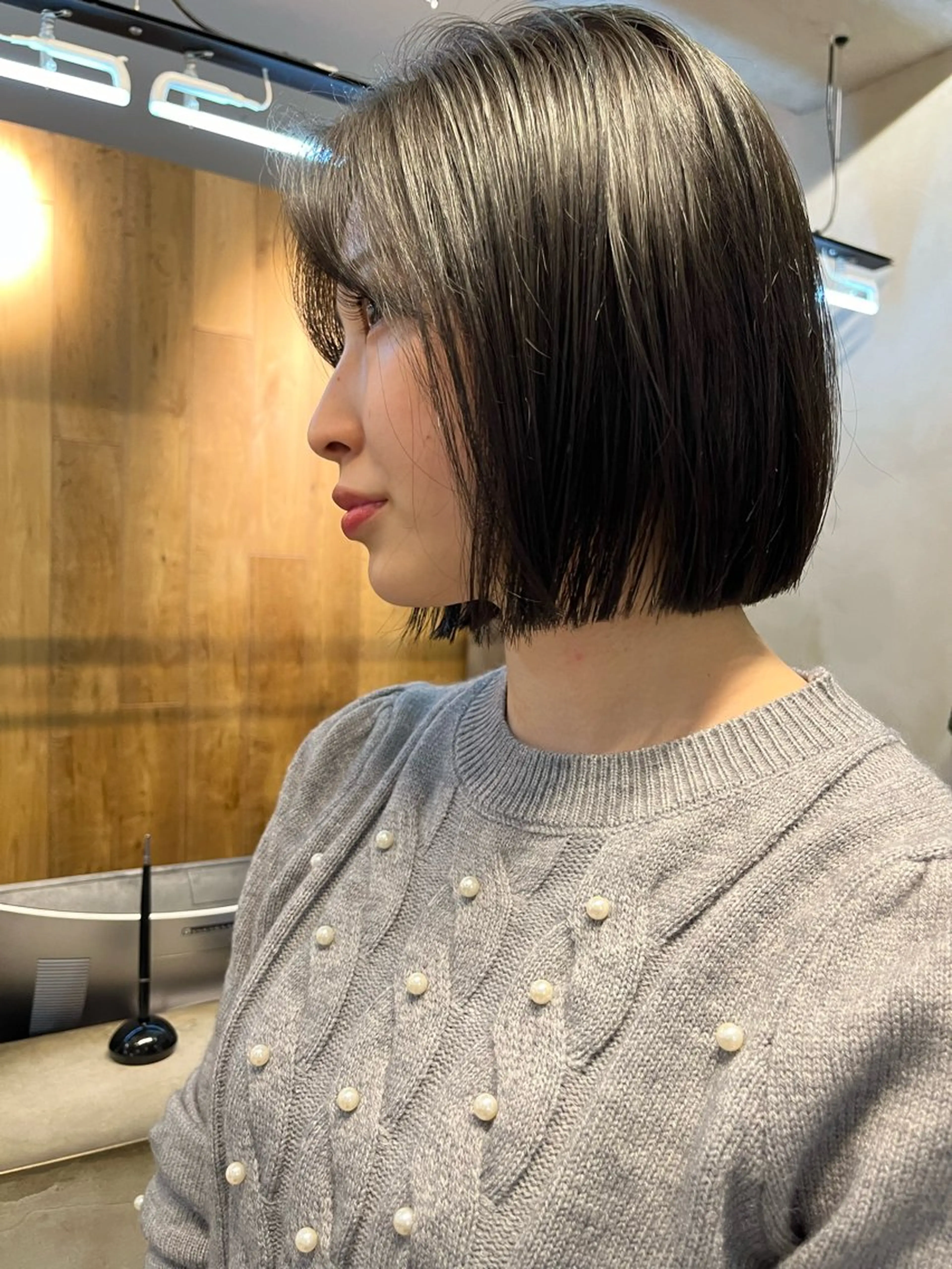 ミディアム カラー スッと馴染むhair /ヨシダトモキのヘアスタイル