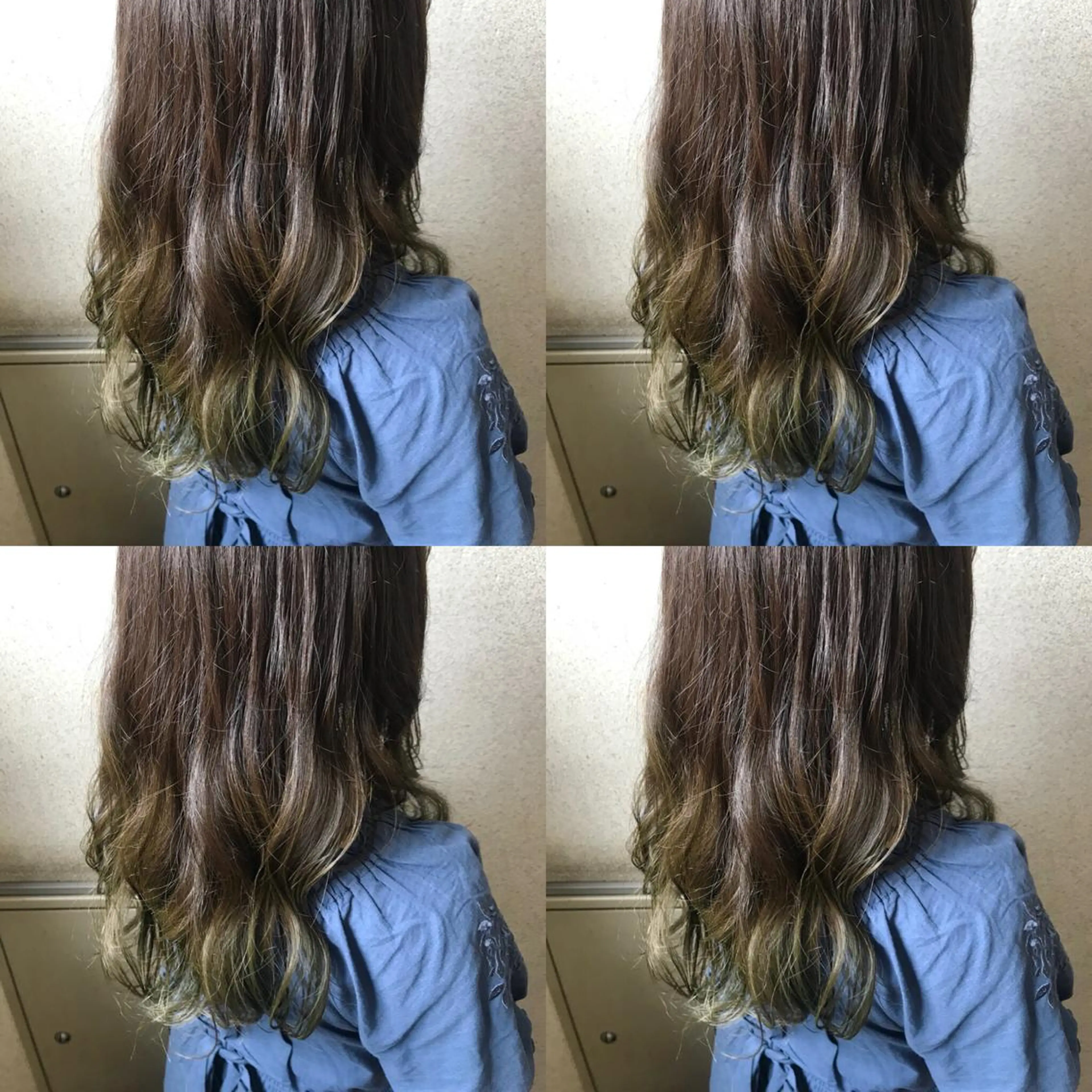 セミロング カラー SALOWIN所属・小栗 麻衣のヘアスタイル