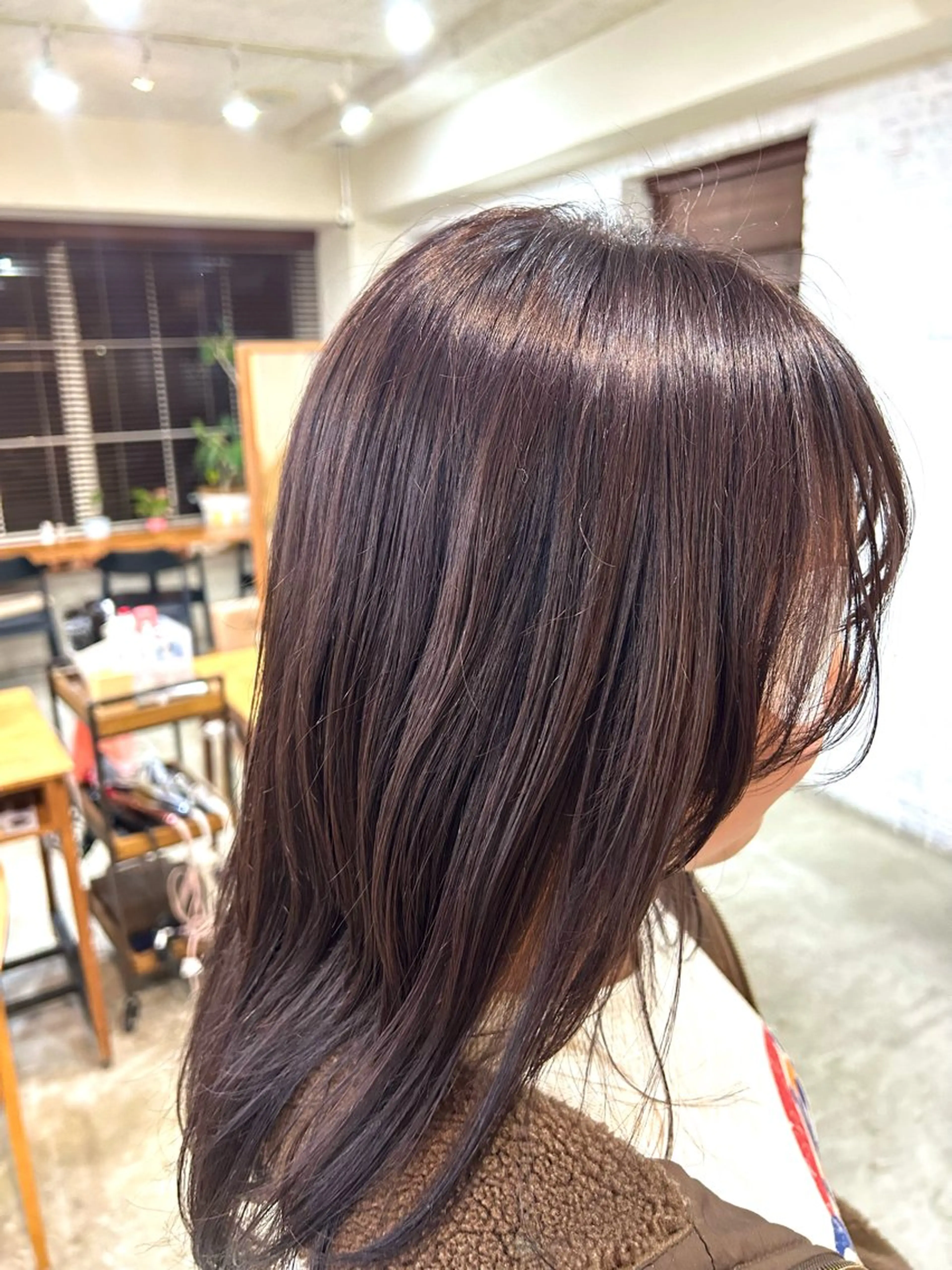 ミディアム カラー 🎀asumi/透明 感/艶カラー🎀✨のヘアスタイル