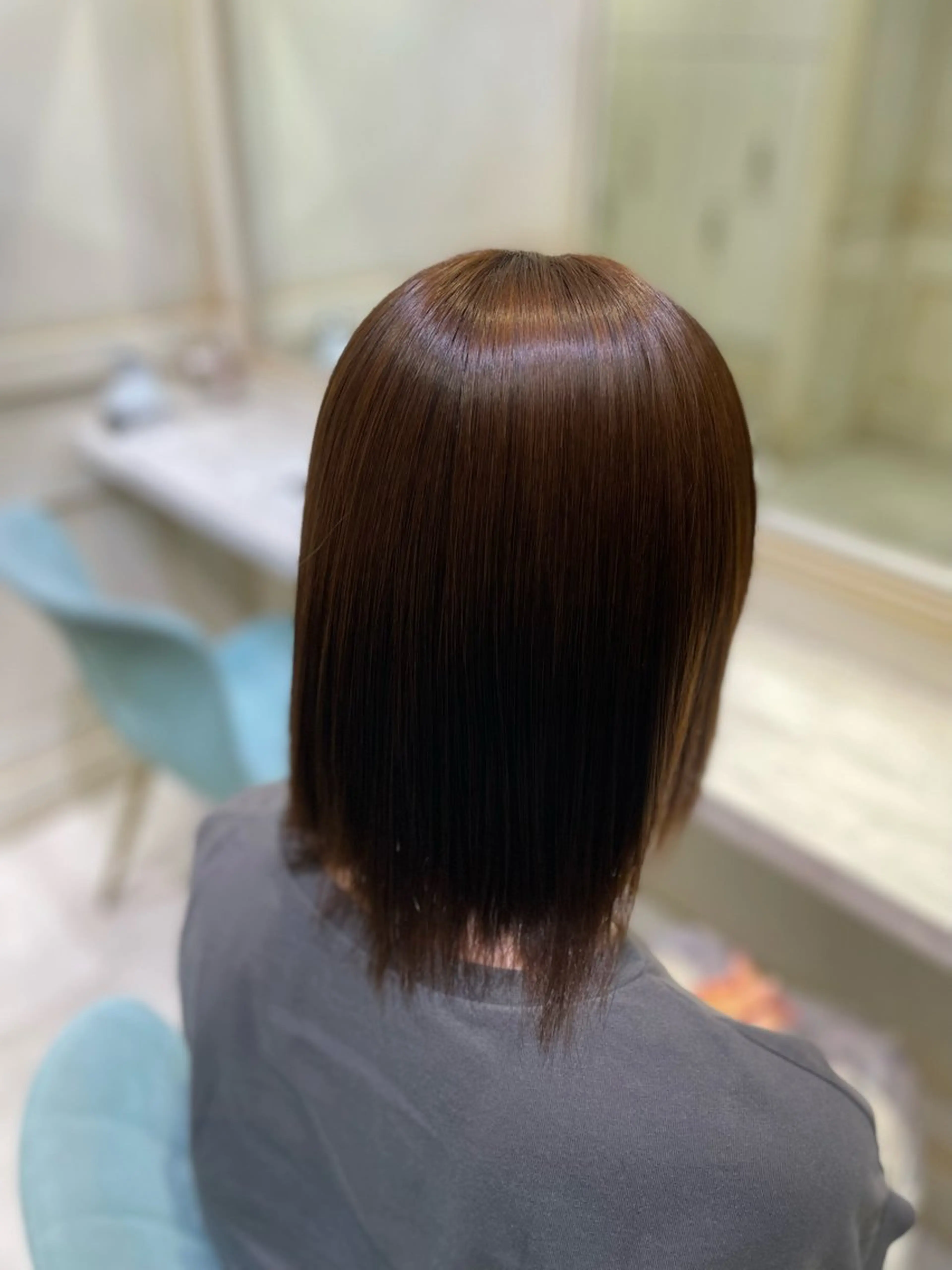 ミディアム 🟠髪質改善縮毛矯正 刑部一哉🟠のヘアスタイル