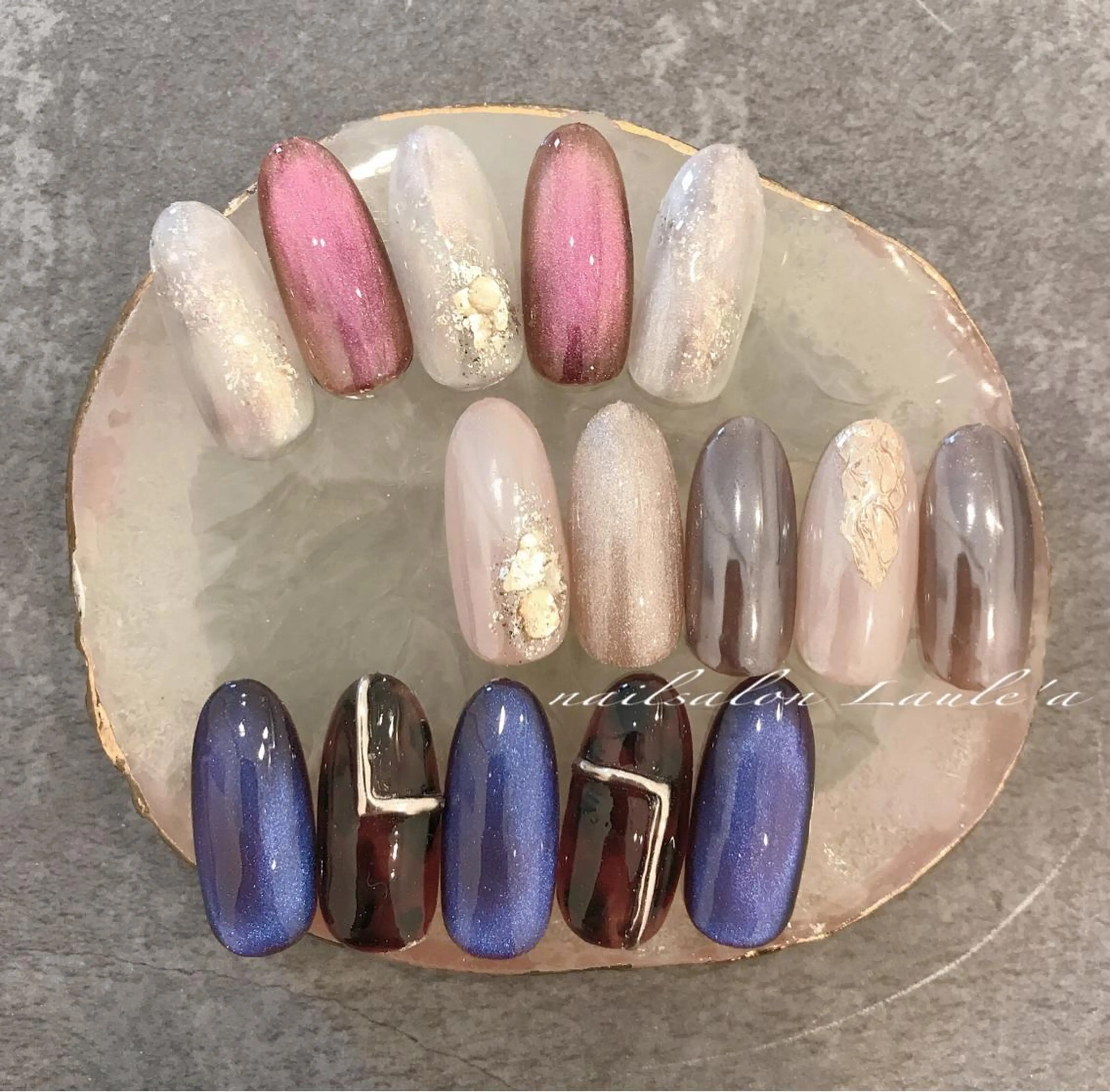 ネイル ハンドネイル nailsalon Laule'aのネイルデザイン