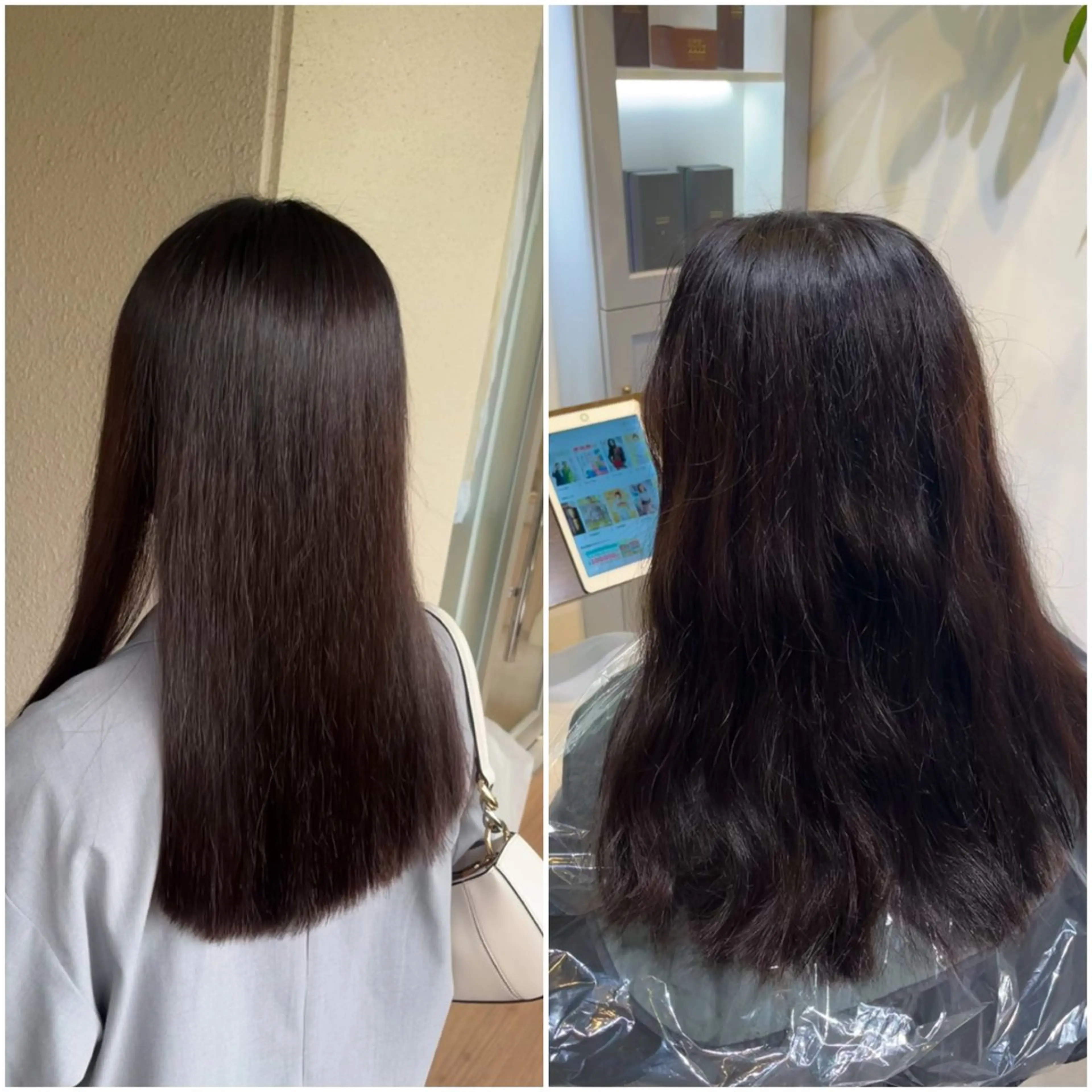 ロング カット 縮毛矯正 トリートメント loe 薬院本店【ロエ】所属・早稲田 千尋のヘアスタイル