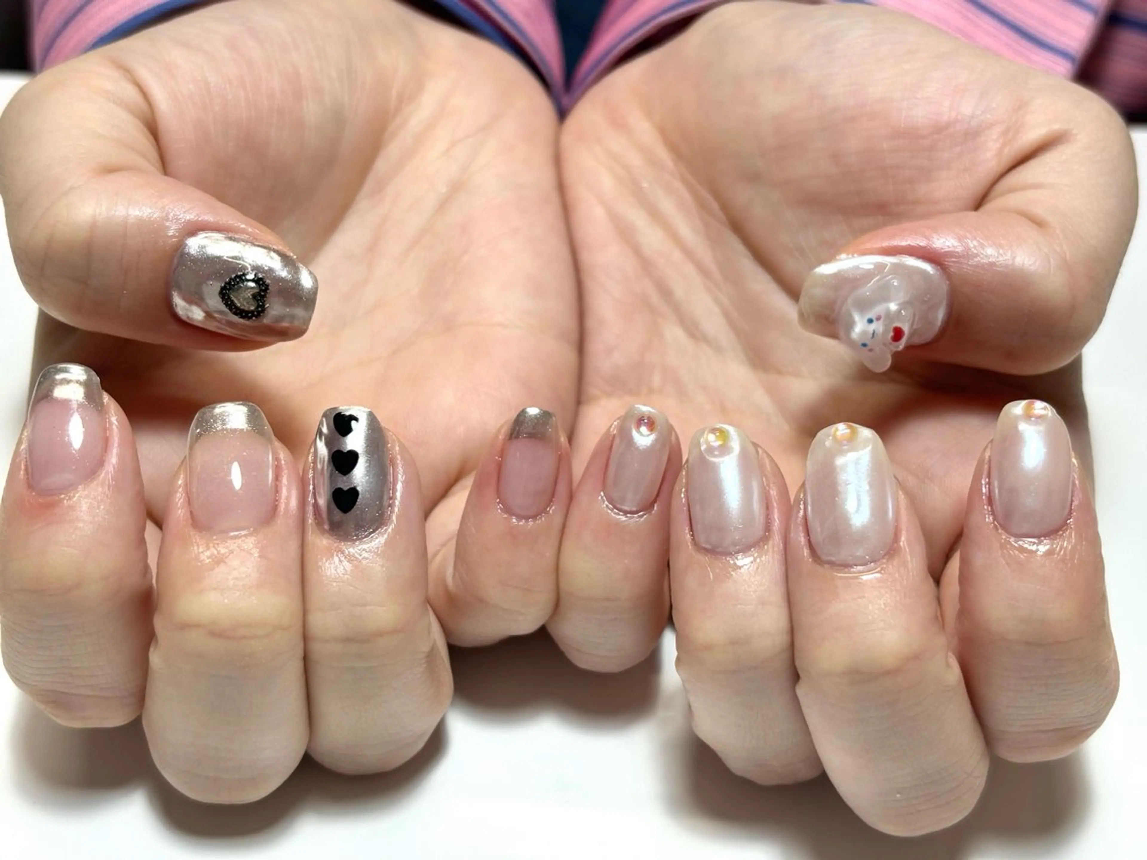 ネイル ハンドネイル Nail&Eyelash epa 仙台駅前店所属・さとう のぞみのネイルデザイン