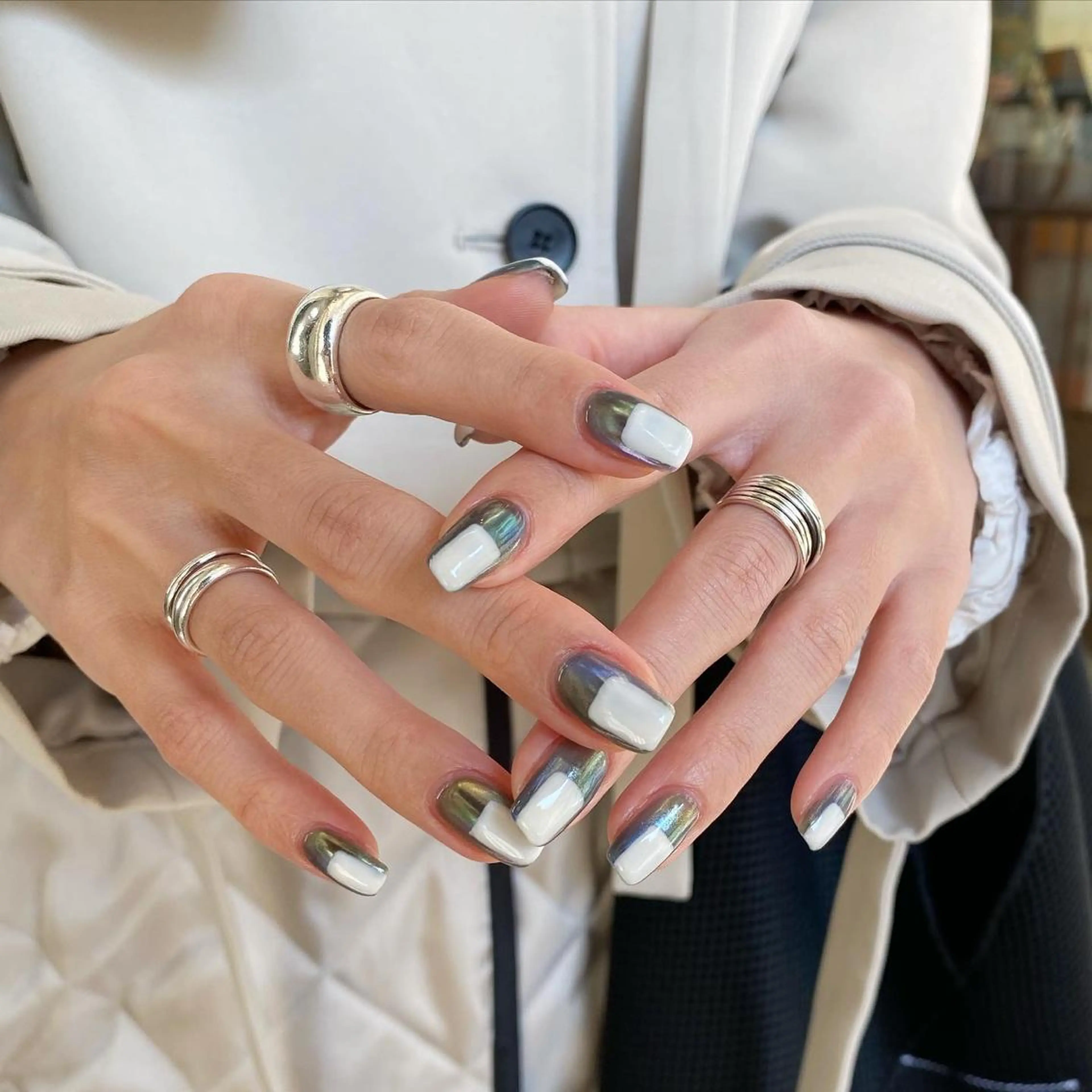ネイル シンプルネイル nable.所属・望月 実莉のネイルデザイン