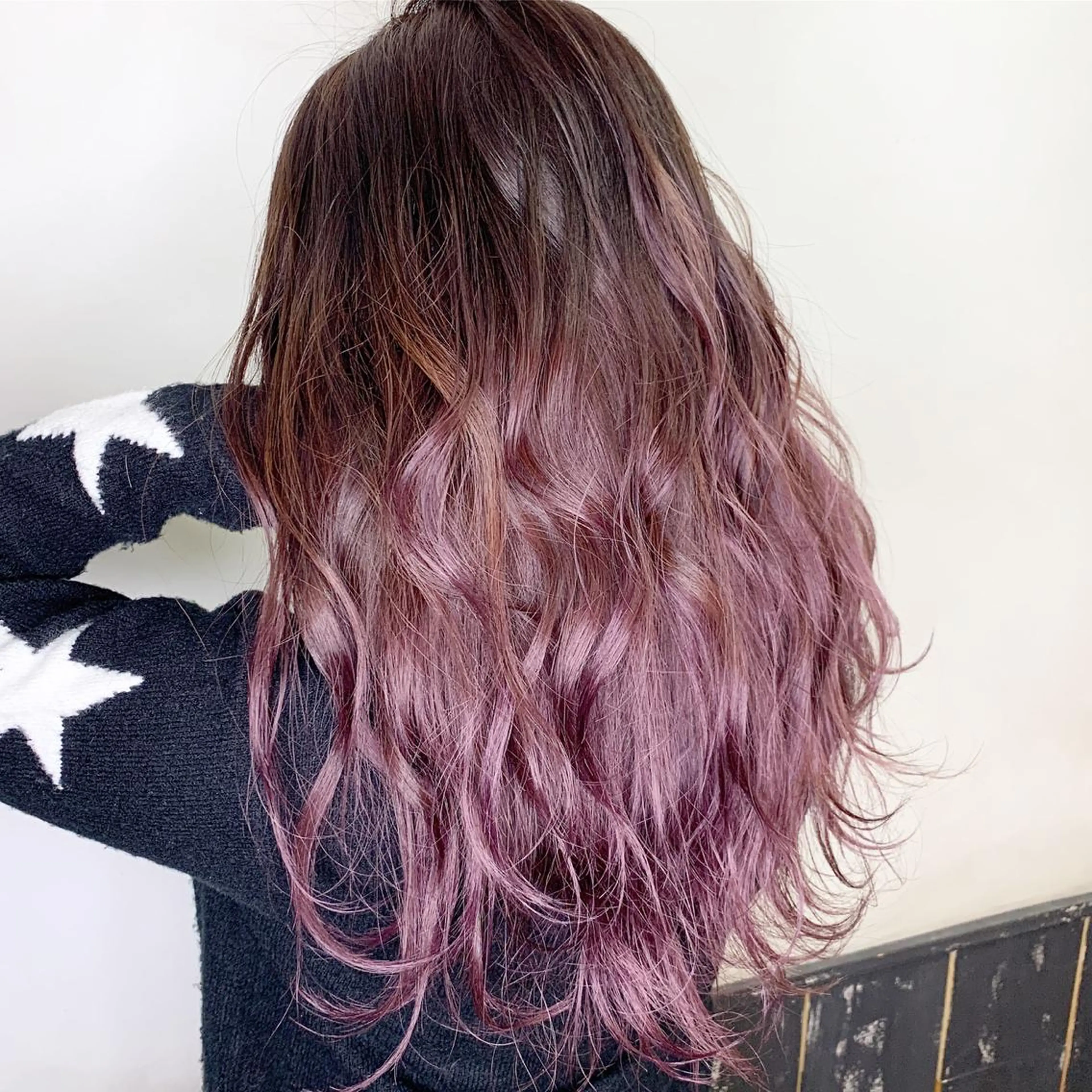 ロング カラー ヘアアレンジ ピンクカラー カット ヘアカラー トリートメント AUBE HAIRazul吉祥寺所属・髪質改善✨幹細胞✨ ウルツヤ🌈清水　祥のヘアスタイル