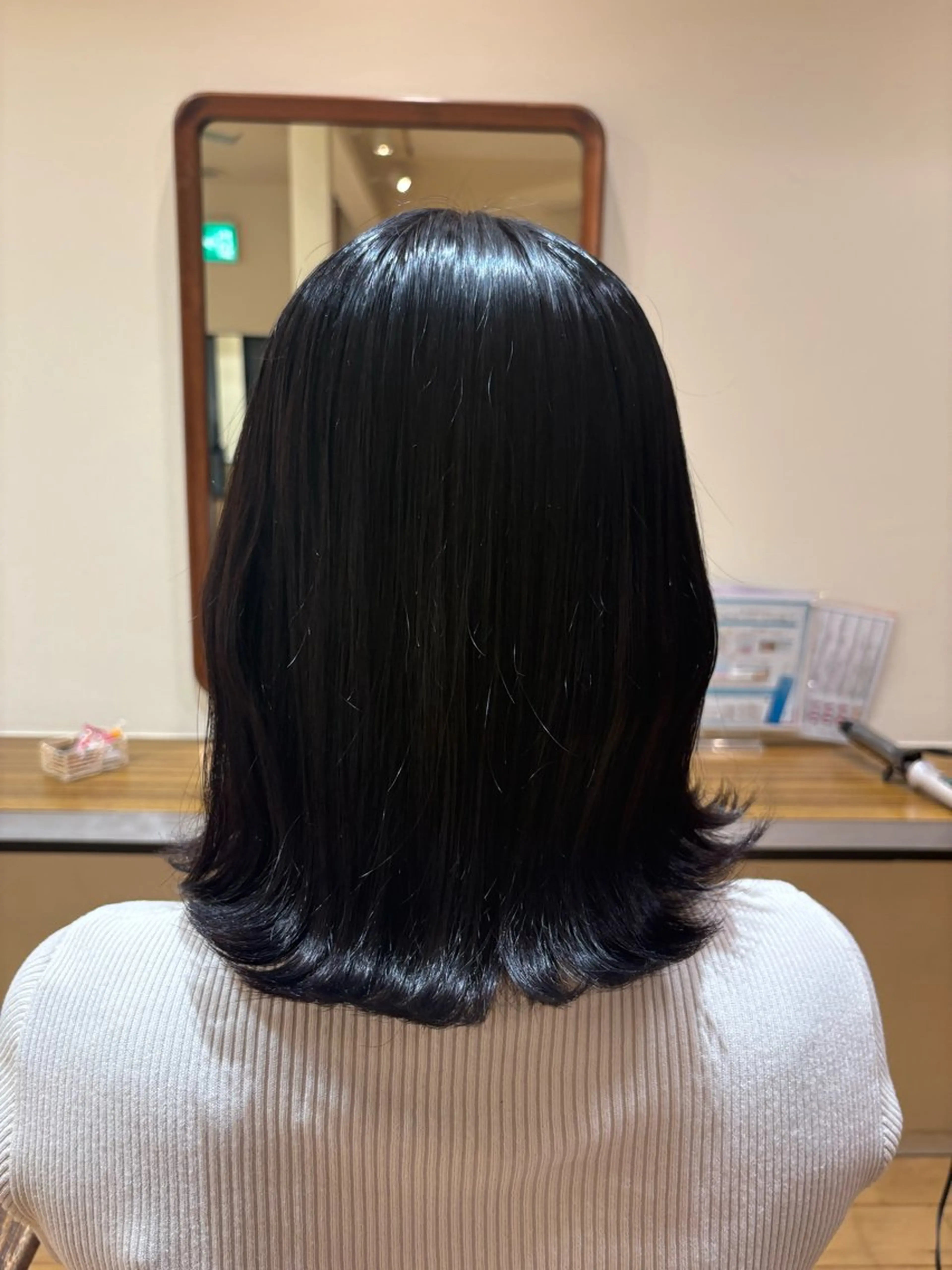ミディアム ヘアカラー おおはた　りゅう/ @__oht342のヘアスタイル