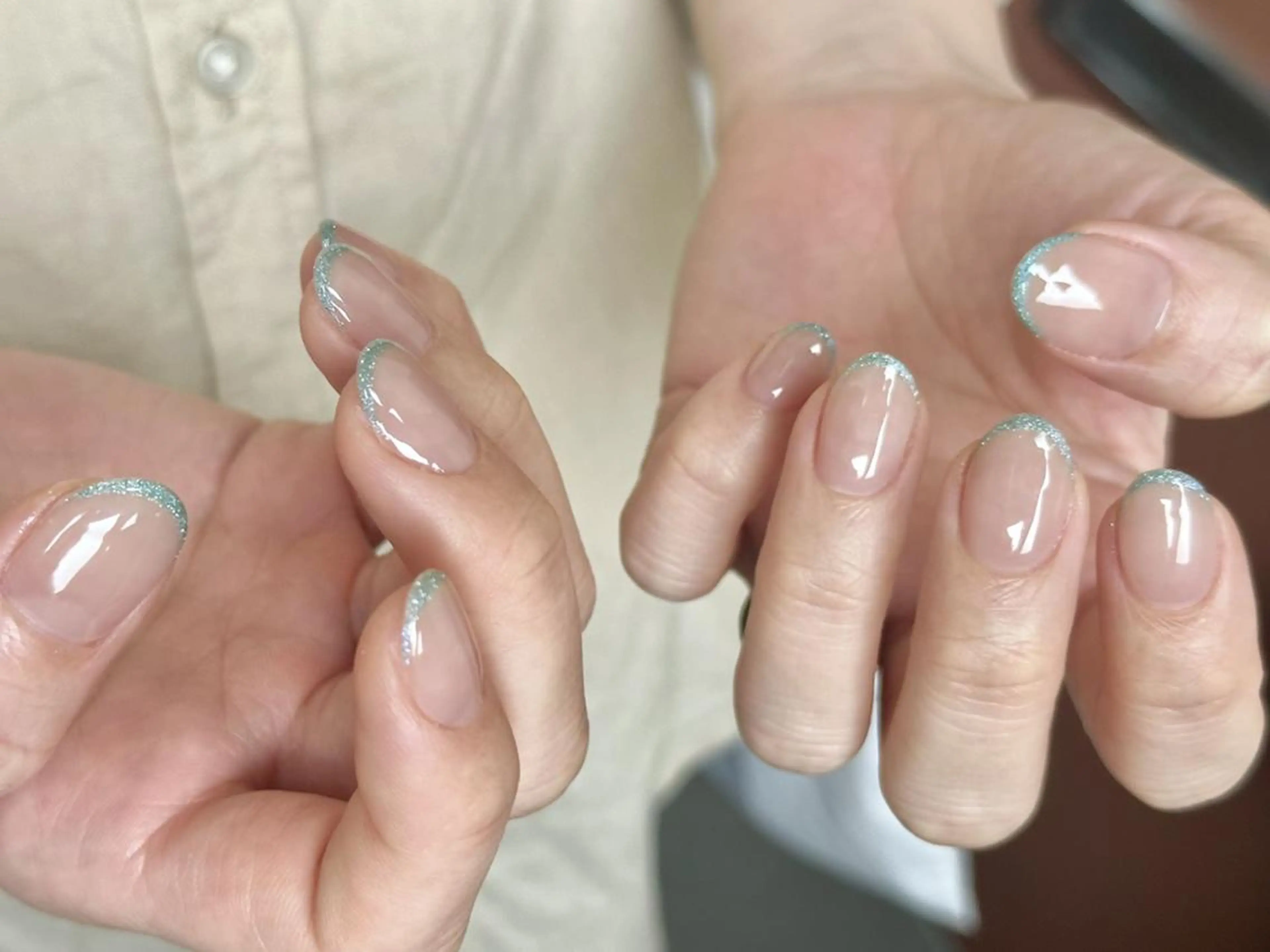 ネイル ハンドネイル 🦋y y Nail 🤍のネイルデザイン