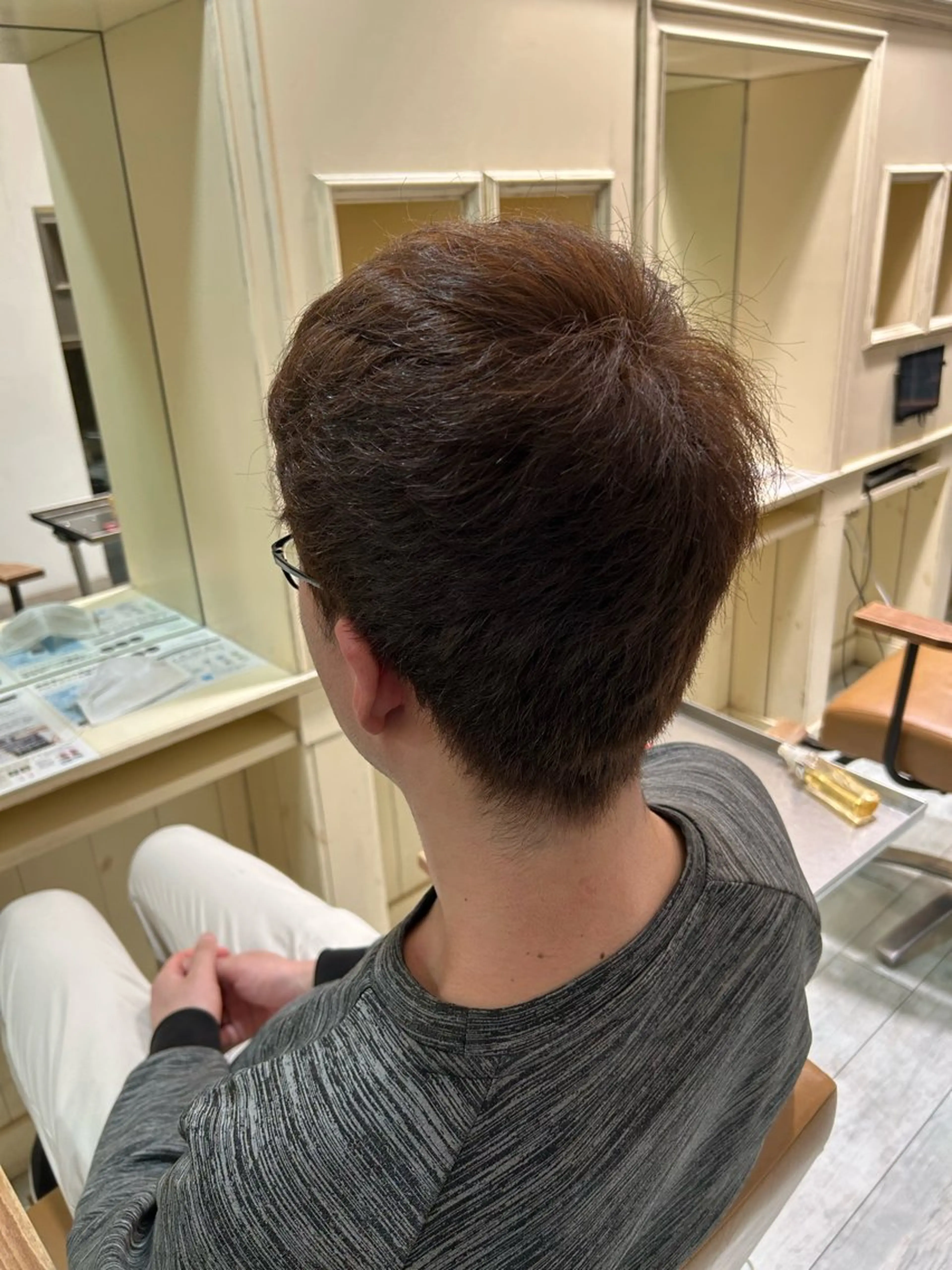 カラー メンズ ヘアカラー 八木 風歌のヘアスタイル