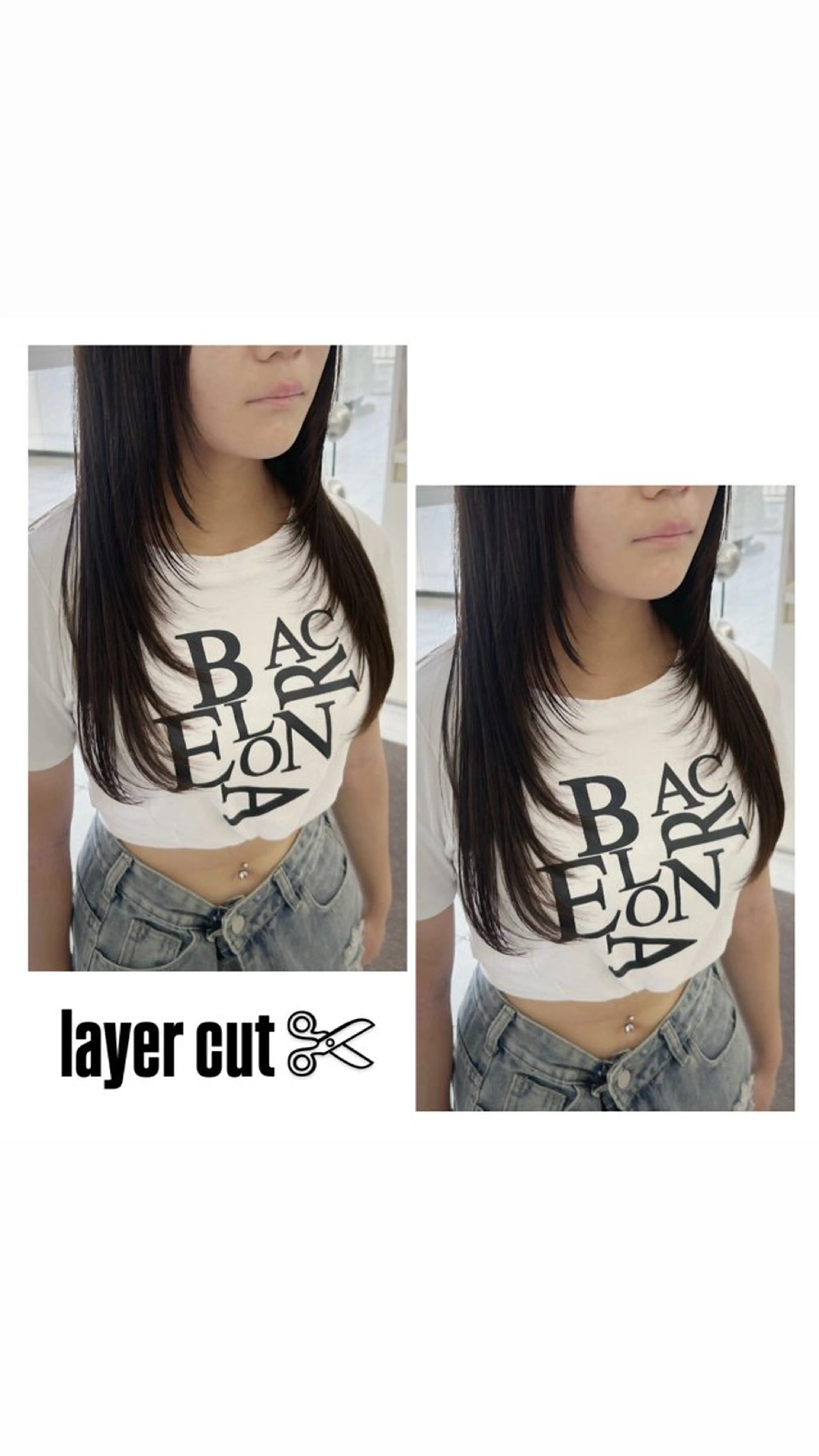 ロング レイヤーカット/ボブ 🪐花木 香菜のヘアスタイル