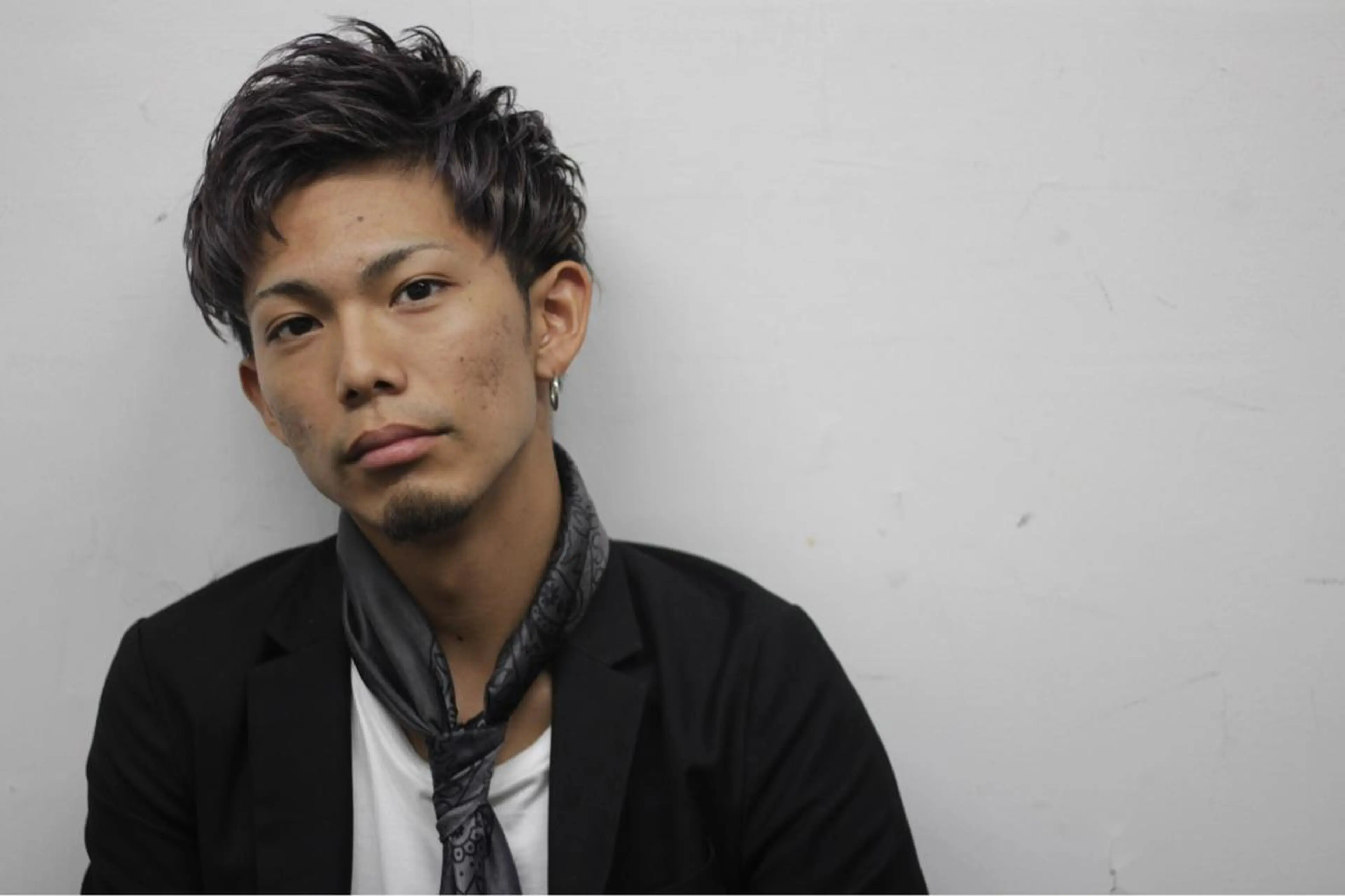 ショート メンズ メンズパーマ/難波/ 心斎橋　室園亮佑のヘアスタイル