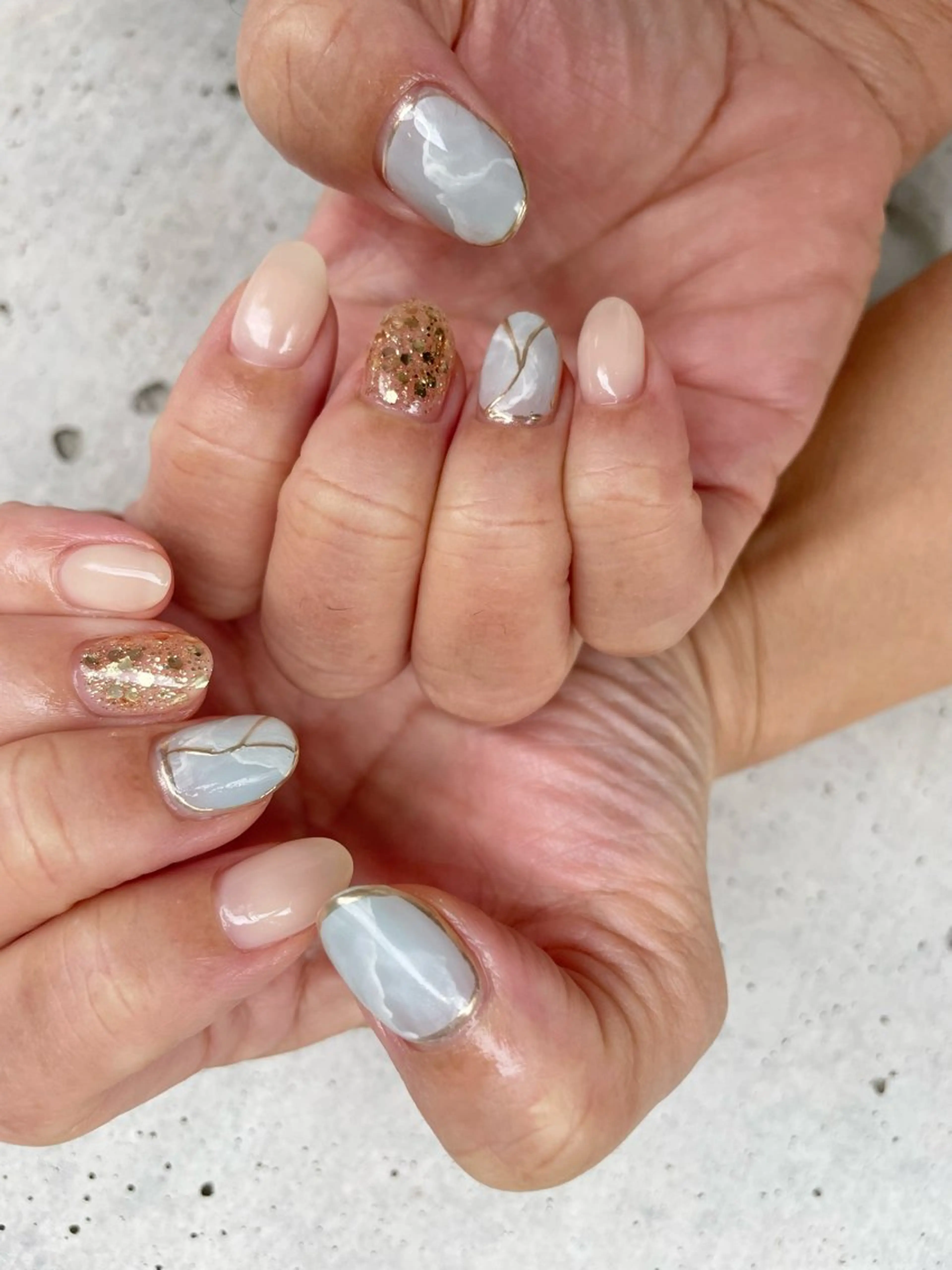 ネイル ハンドネイル nail salon Re:na-juのネイルデザイン