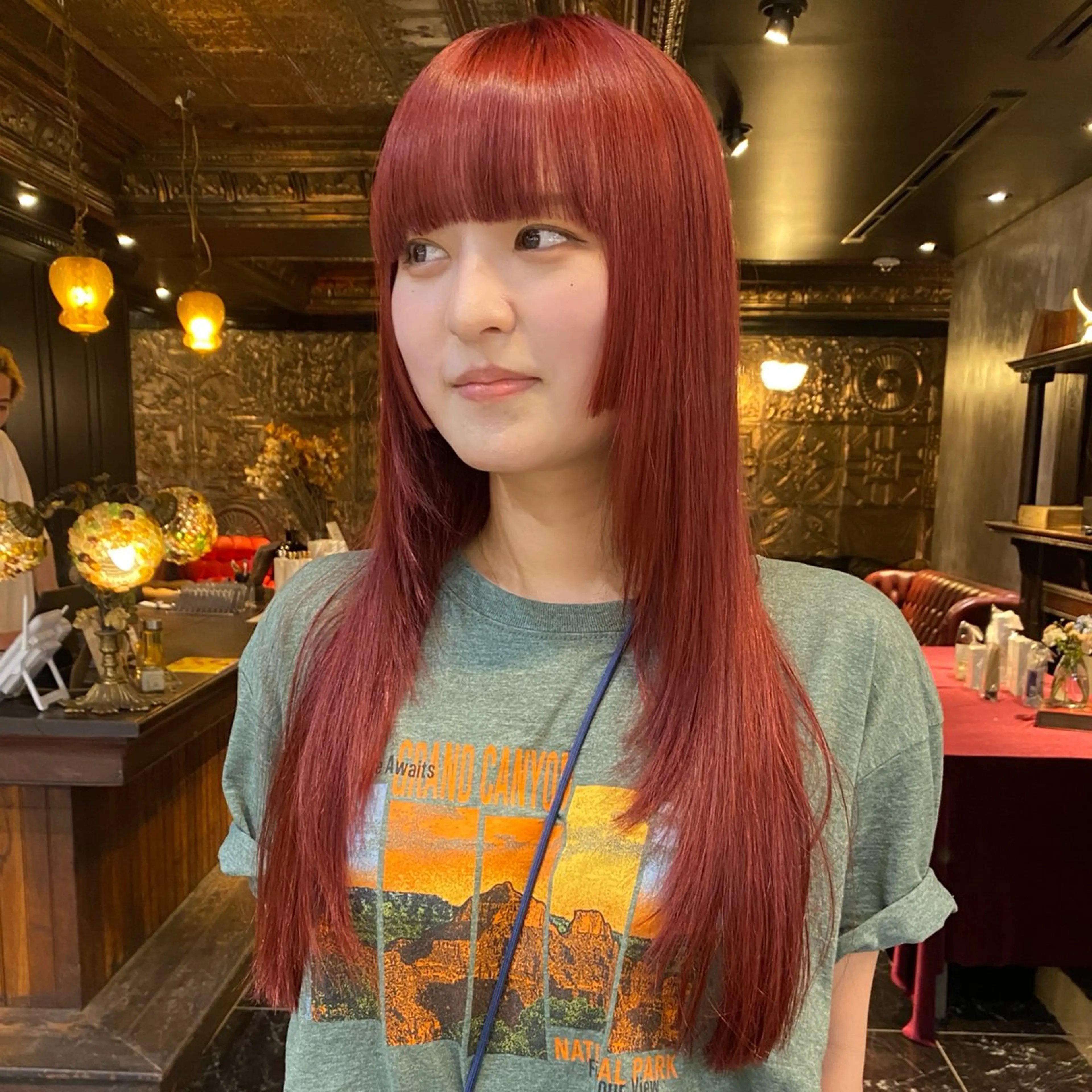 ロング カラー 姫カット レイヤーカット ◽️モードヘア◽️ SHOUTOのヘアスタイル