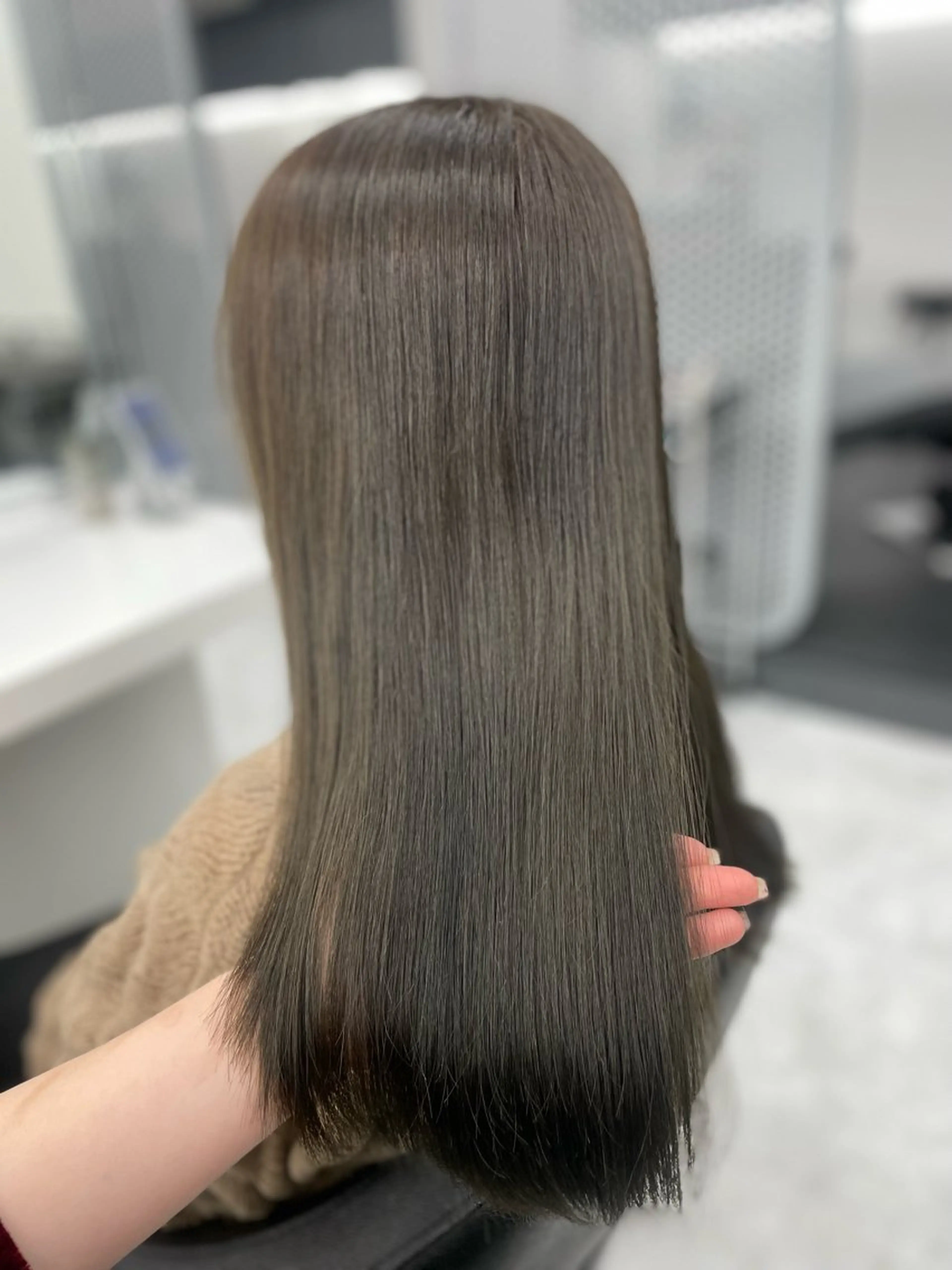 ロング カラー ヘアカラー トリートメント ヘアセット GO TODAY SHAiR SALON所属・🤍韓国トレンド ヘア🤍miku🤍のヘアスタイル