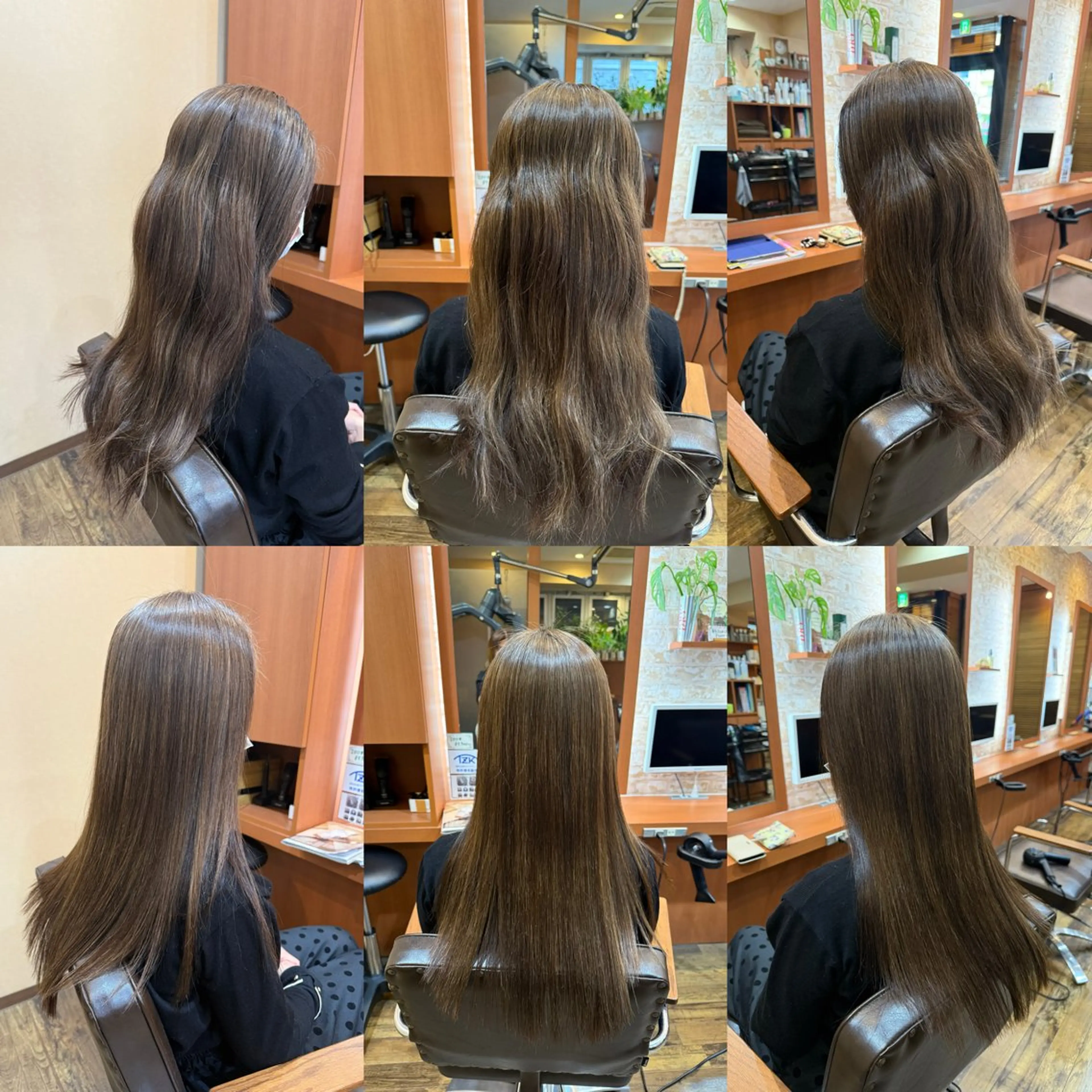 ロング 縮毛矯正 美容室JEMINI所属・山口 博司のヘアスタイル