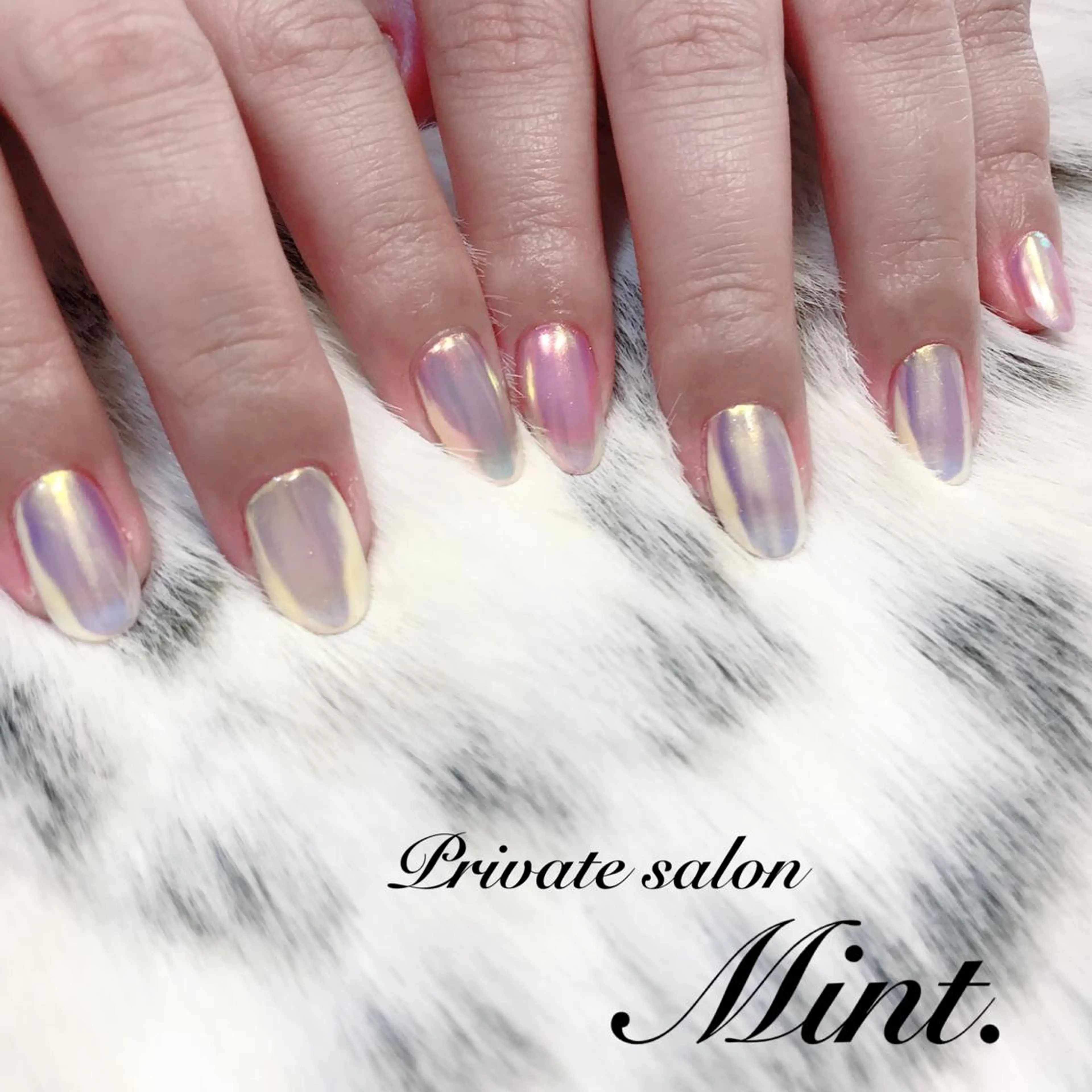 ミディアム ネイル ジェルネイル ハンドネイル Mint. nailのネイルデザイン