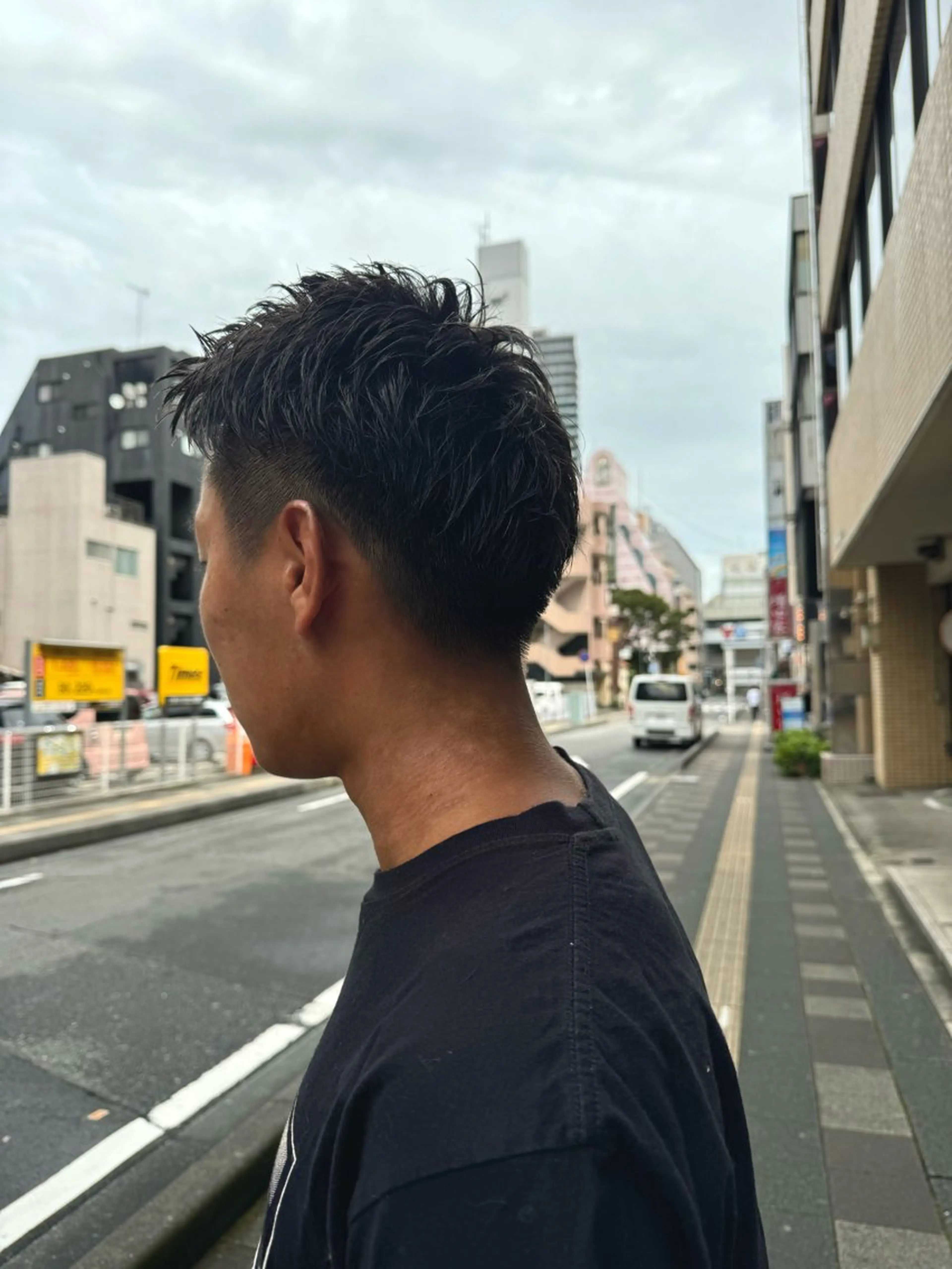 メンズ カット 米元 春奈のヘアスタイル