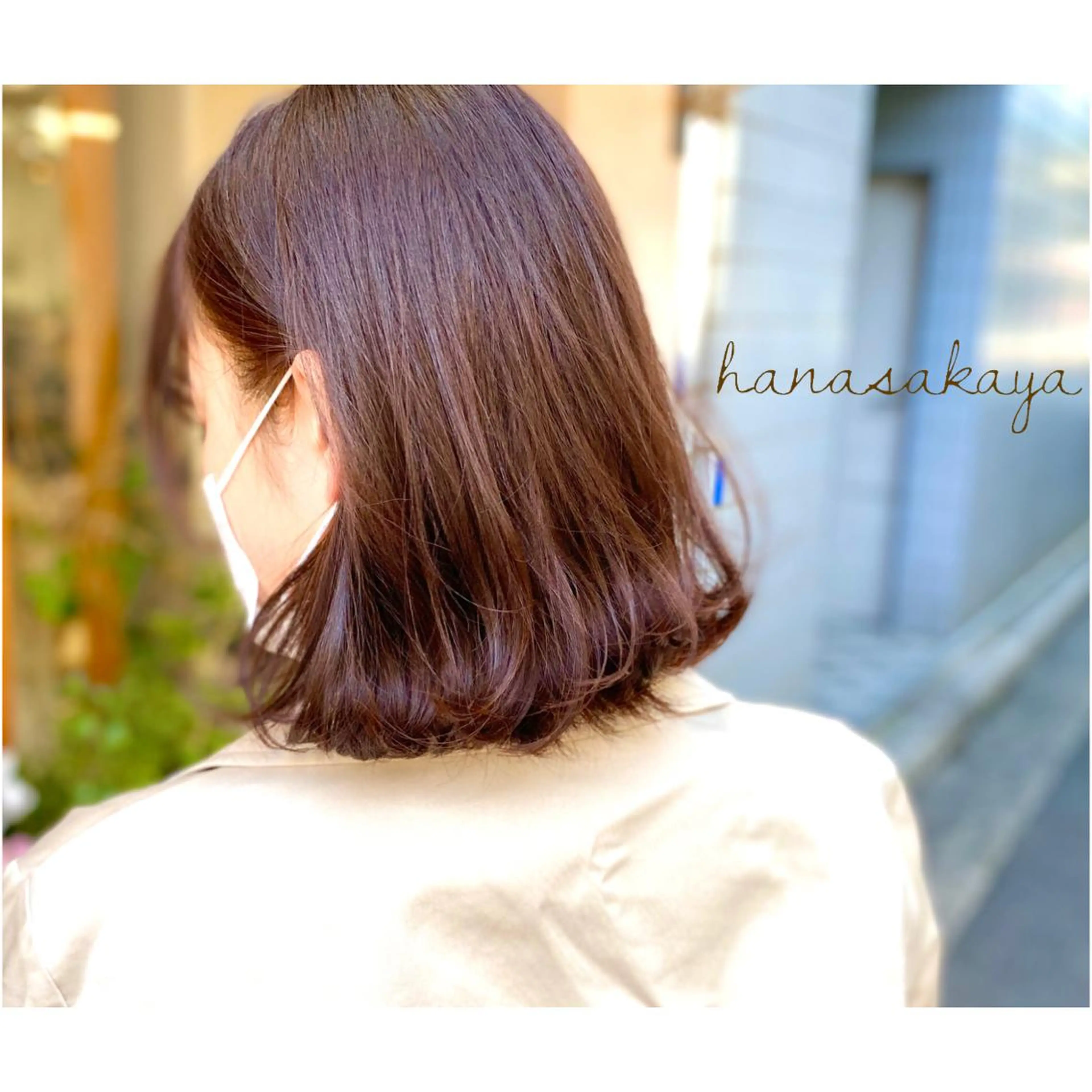 ミディアム カラー カット ヘアカラー トリートメント 平田 健一のヘアスタイル