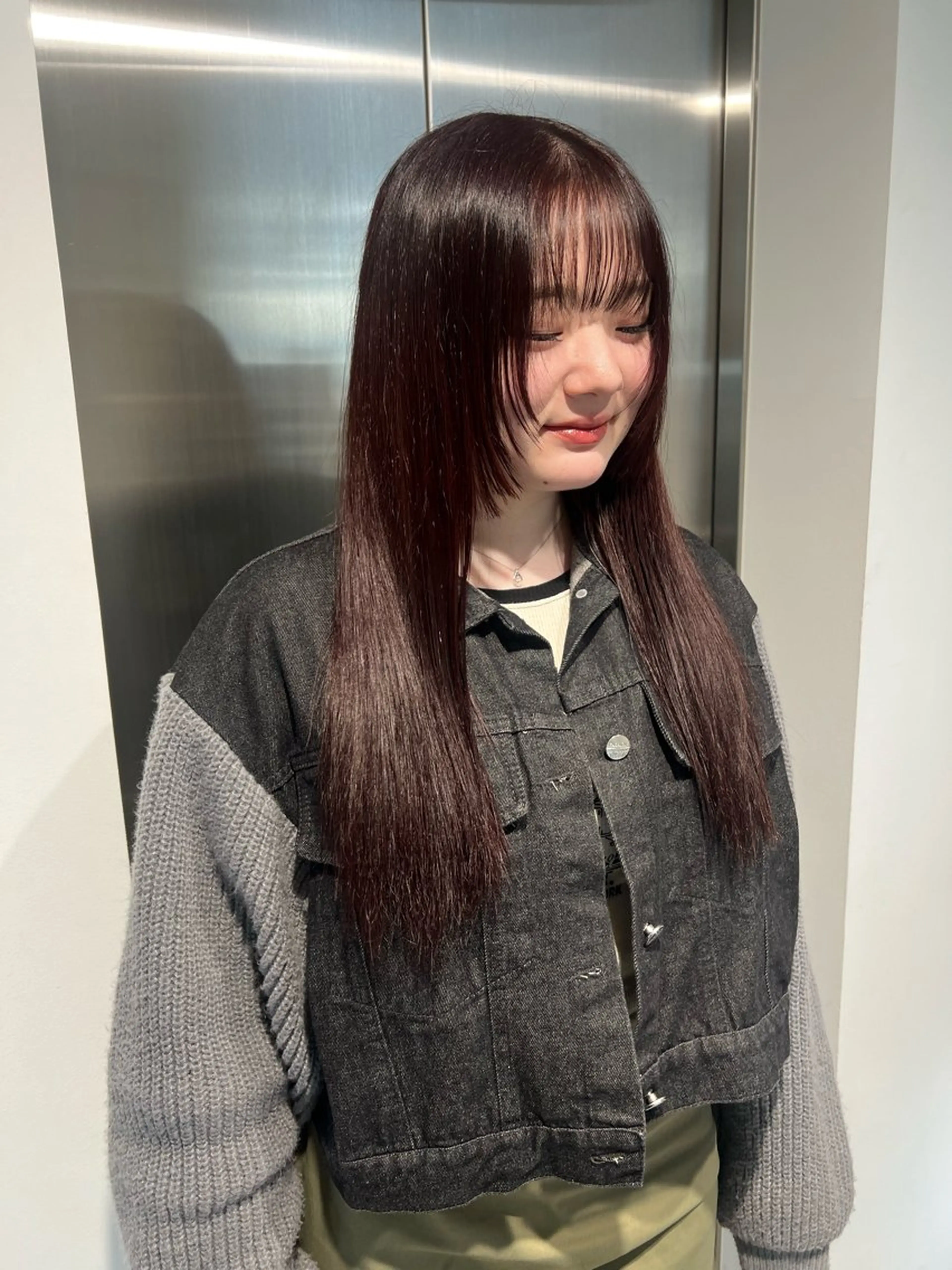 ロング カラー カット ヘアカラー トリートメント 色落ちまで可愛い 透明感🔅KANTAのヘアスタイル