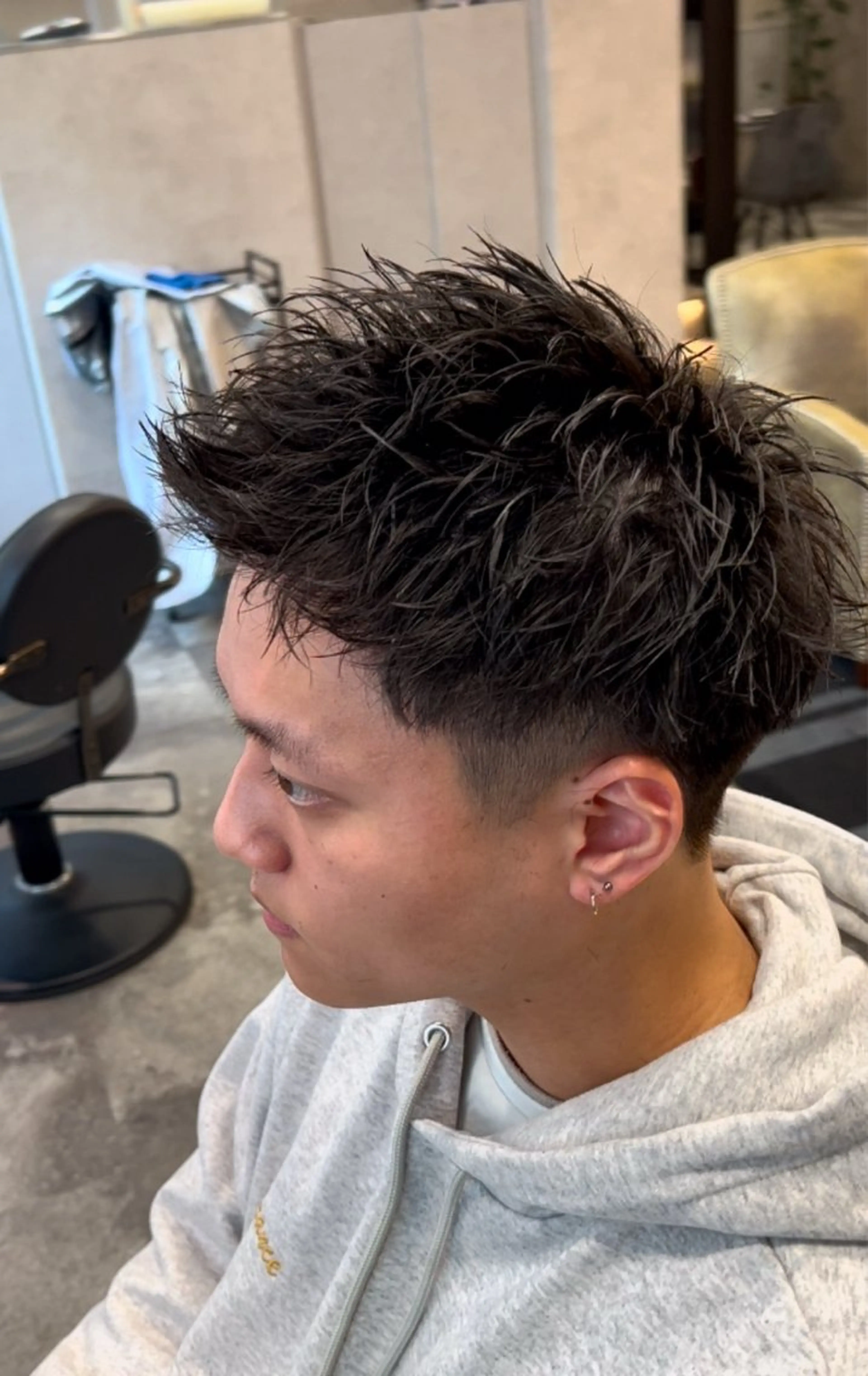 ショート ヘアアレンジ メンズ スパイキーショート ショートヘア カット メンズ特化/カラー/ パーマ/ケイシンのヘアスタイル