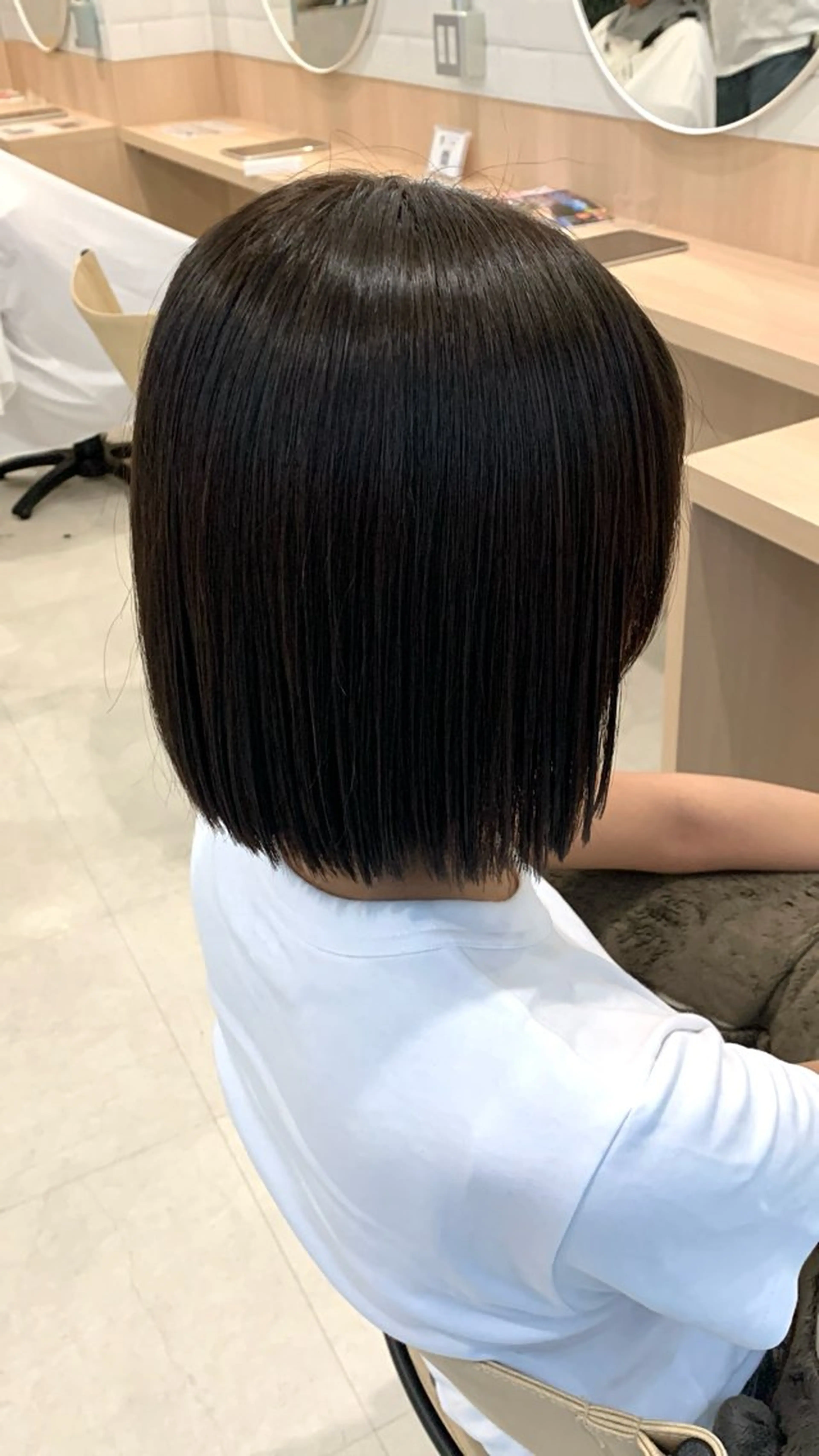 カラー ヘアカラー 田中 怜菜のヘアスタイル