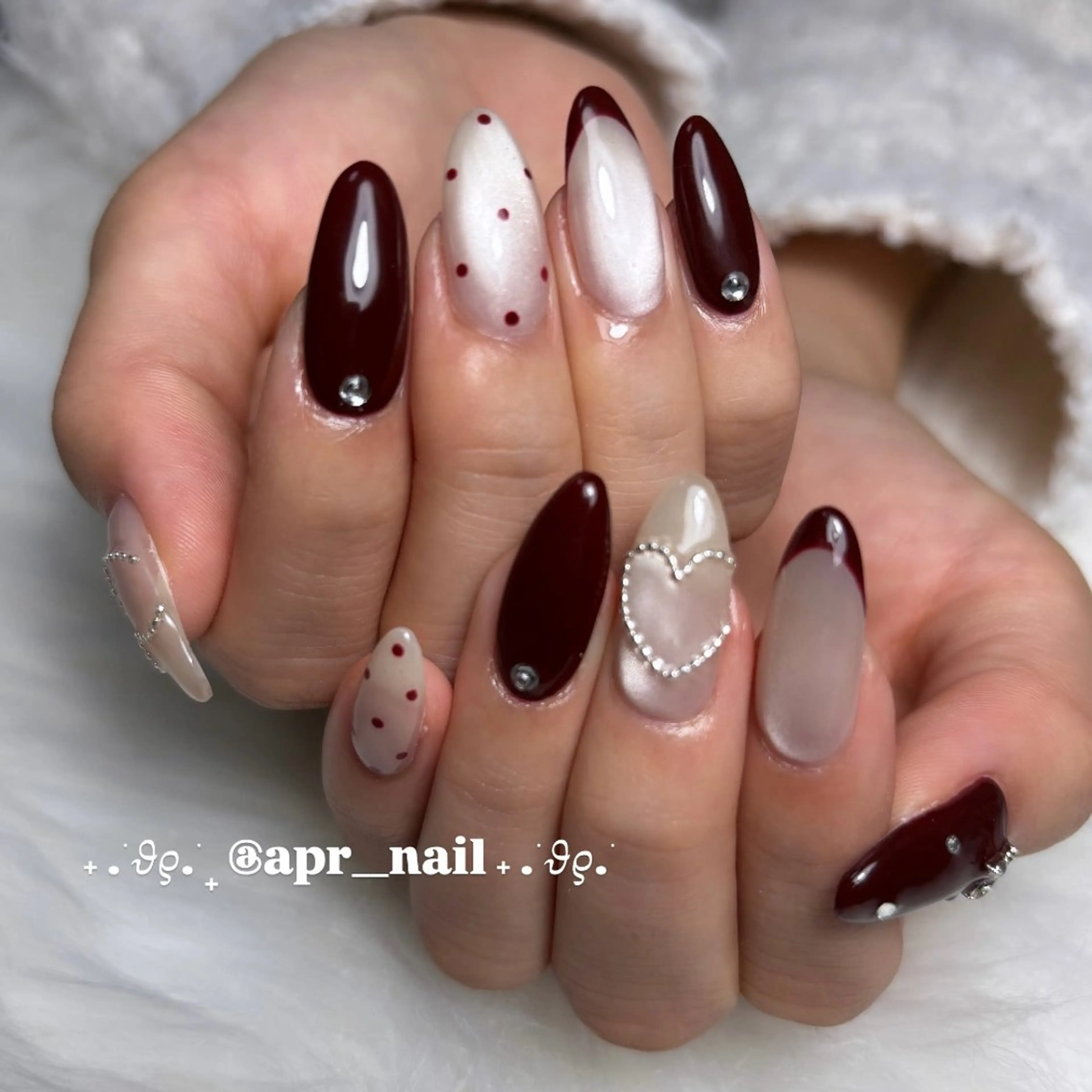 ネイル ハンドネイル Nailsalon apricotのネイルデザイン